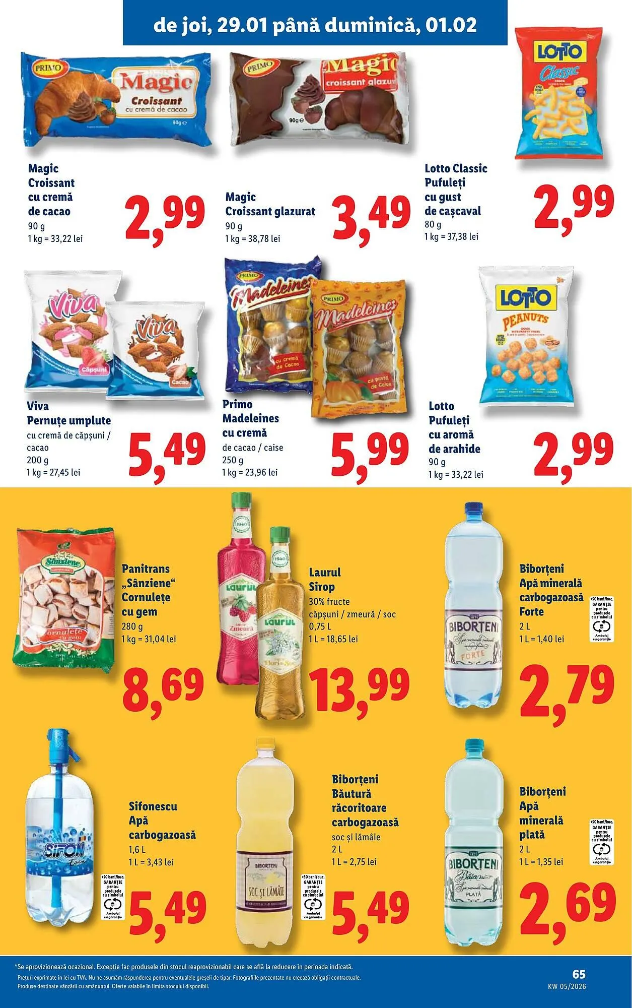 Catalog Catalog Lidl de la 26 ianuarie până la 1 februarie 2026 - Revista Pagina 65