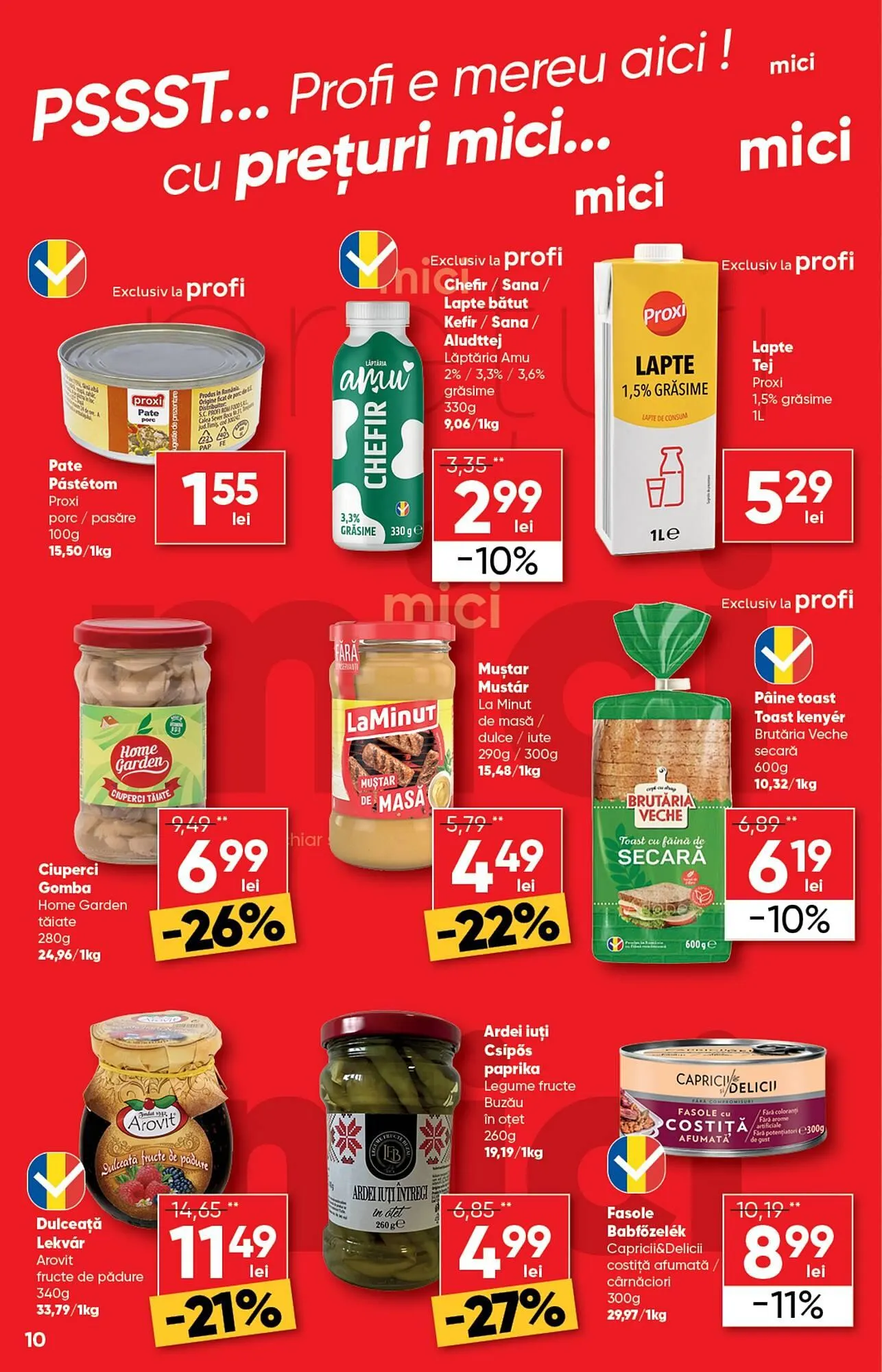 Catalog Catalog PROFI de la 7 ianuarie până la 20 ianuarie 2026 - Revista Pagina 10