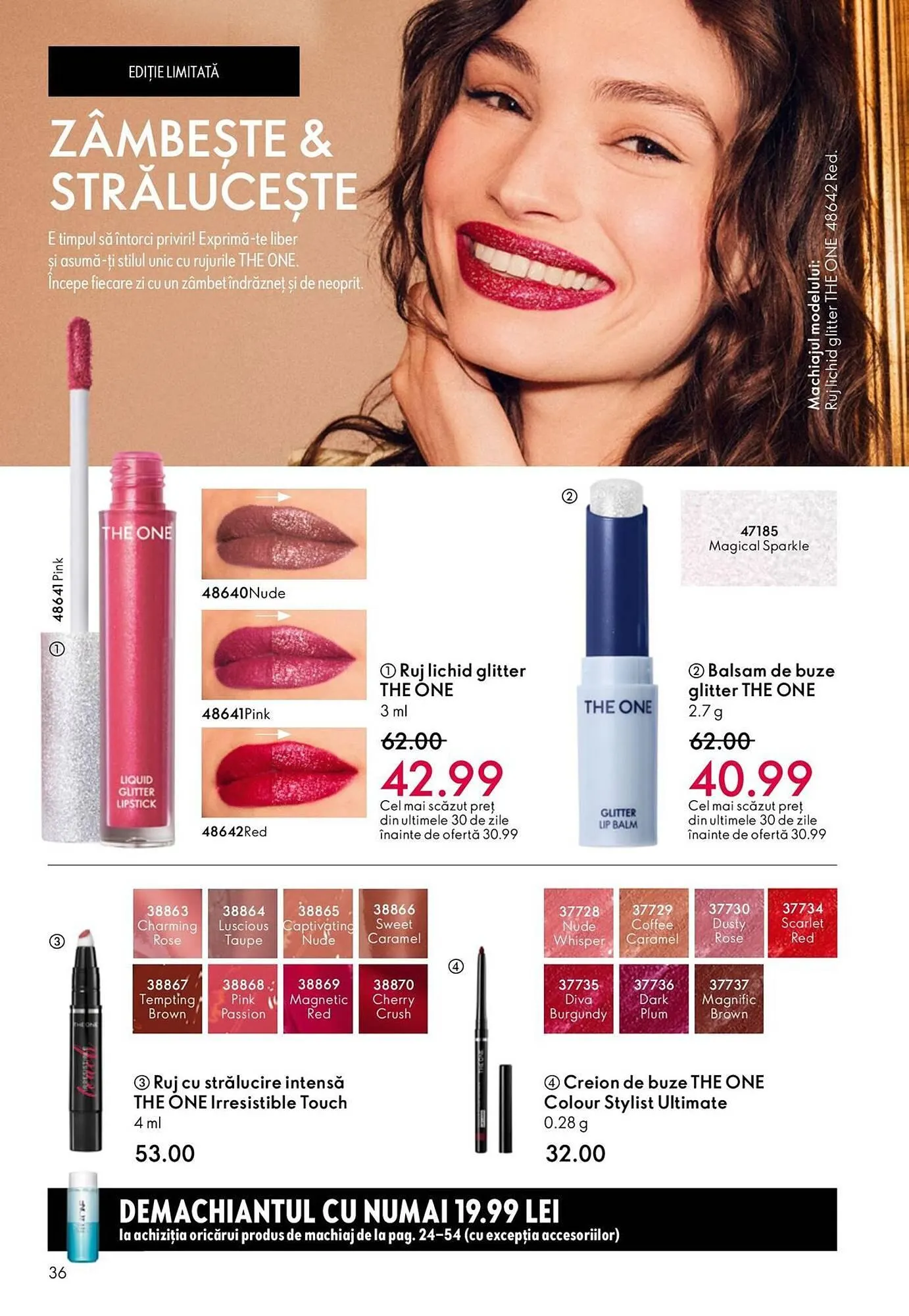 Catalog Catalog Oriflame de la 23 decembrie până la 20 ianuarie 2026 - Revista Pagina 36
