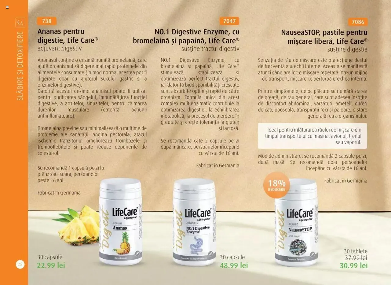 Catalog Life Care - Catalog Life Care toamna 2023 - iarna 2024 de la 1 septembrie până la 31 ianuarie 2024 - Revista Pagina 80