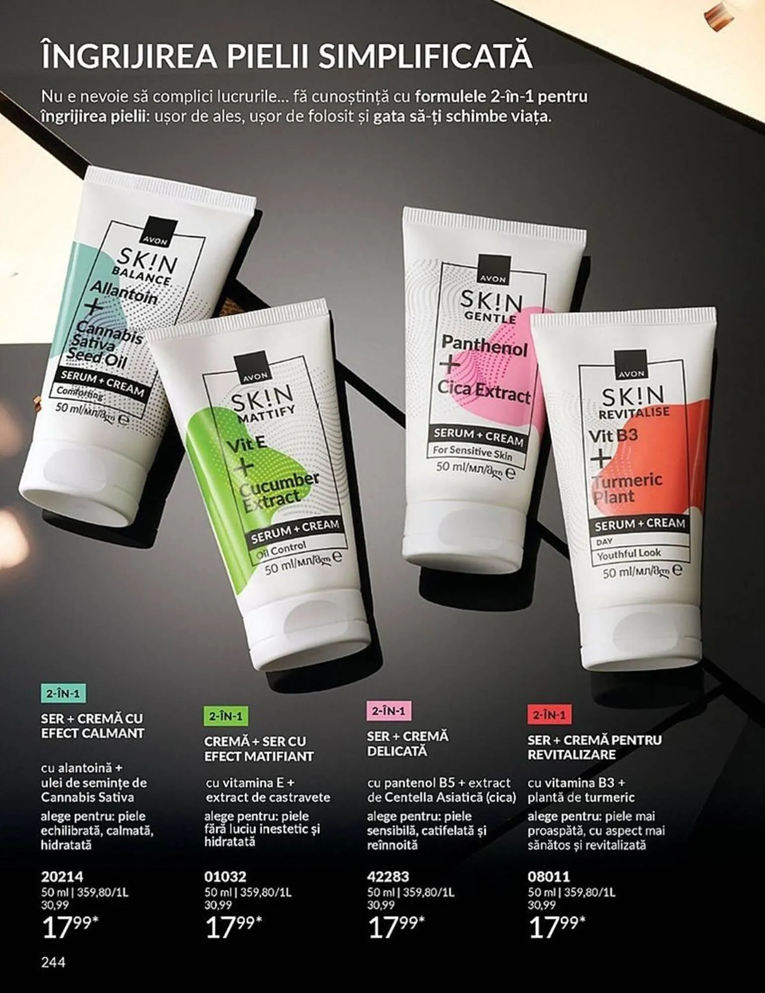 Catalog Catalog Avon de la 3 noiembrie până la 30 noiembrie 2025 - Revista Pagina 242