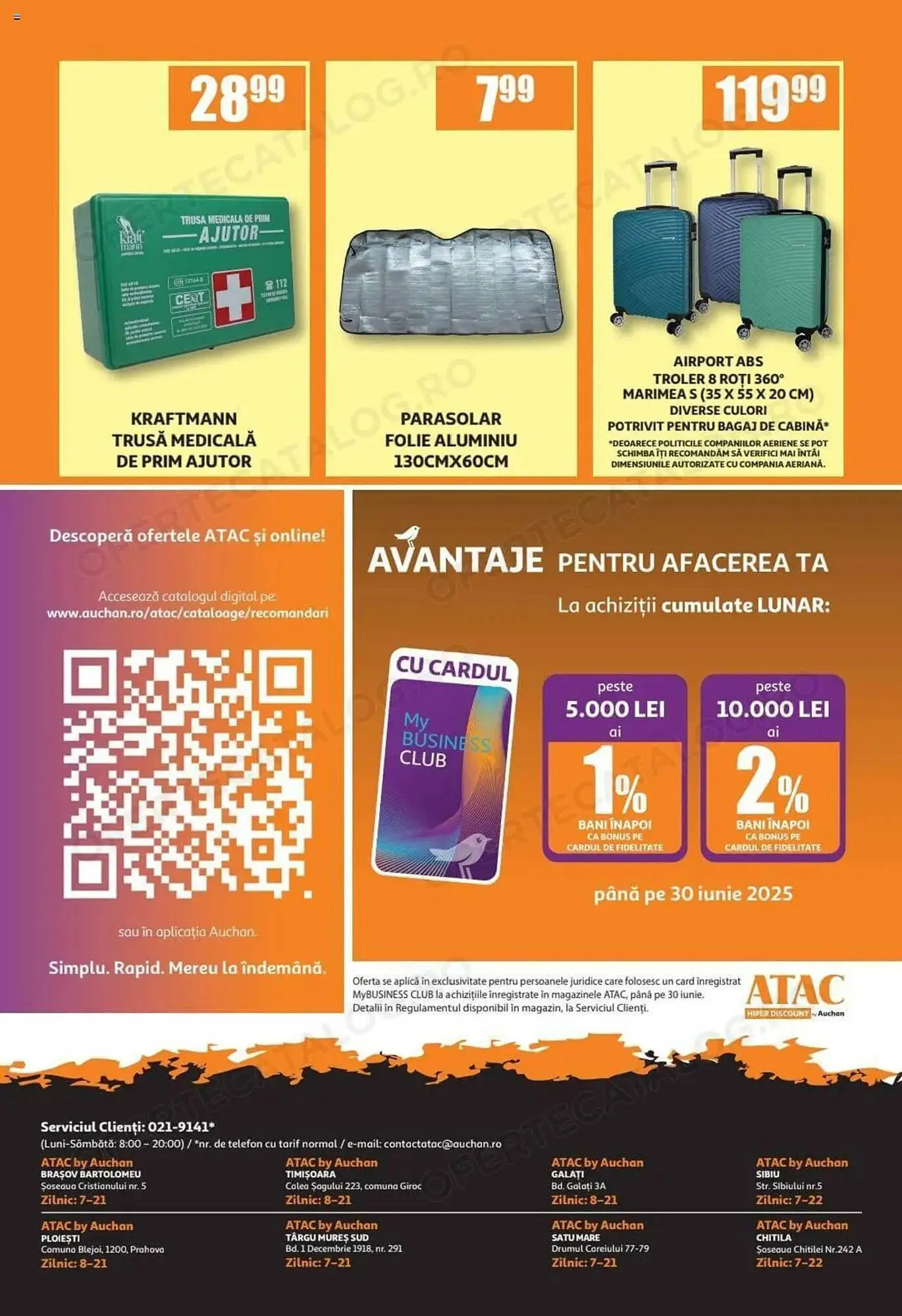 Catalog Catalog Auchan de la 3 iunie până la 30 iunie 2025 - Revista Pagina 8