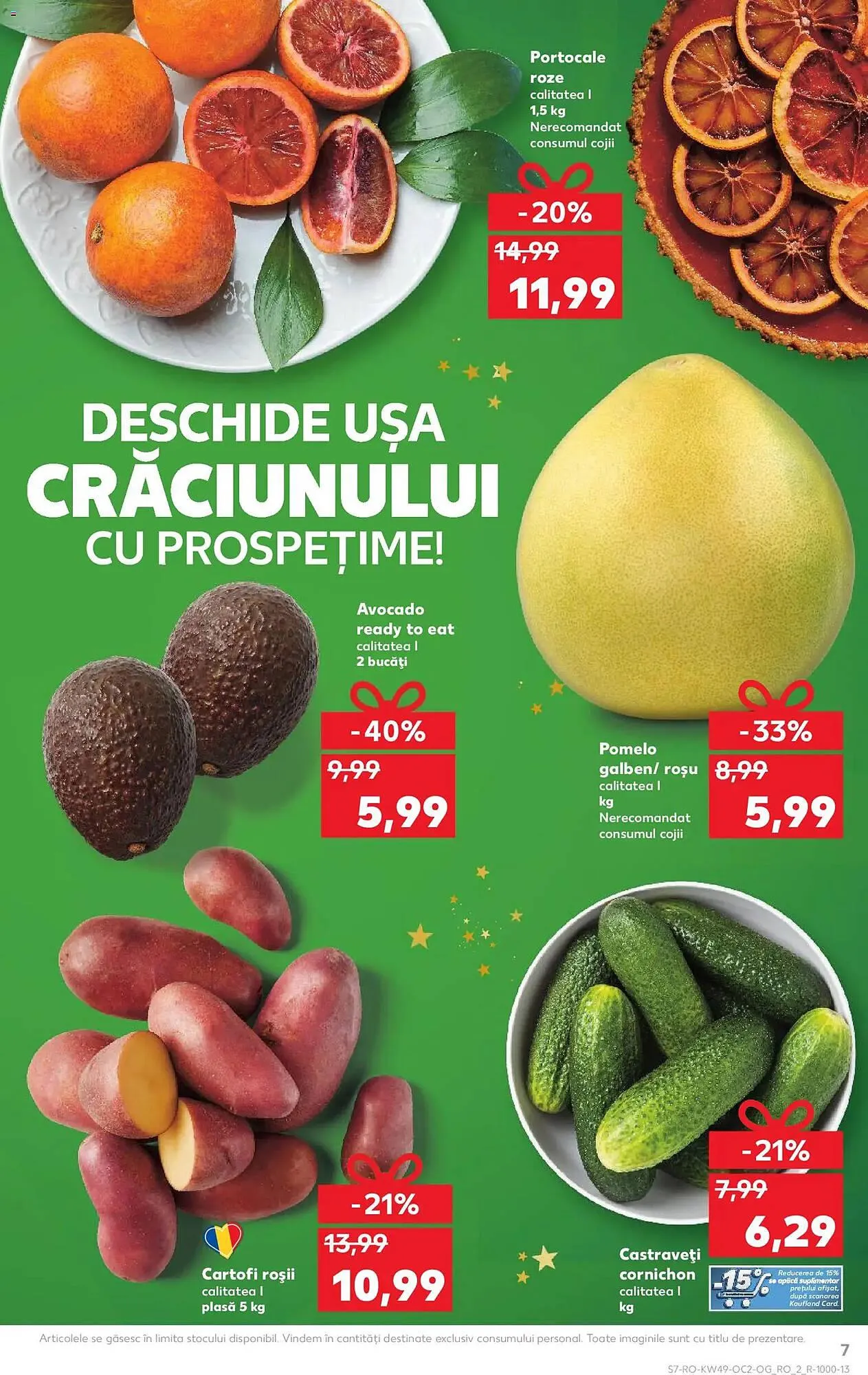 Catalog Catalog Kaufland de la 3 decembrie până la 9 decembrie 2025 - Revista Pagina 7