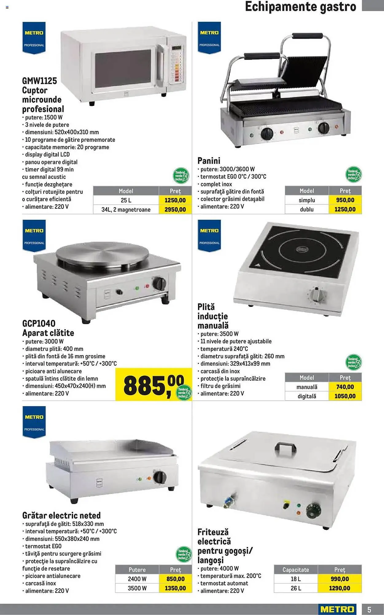 Catalog Catalog Metro de la 1 aprilie până la 30 iunie 2025 - Revista Pagina 5