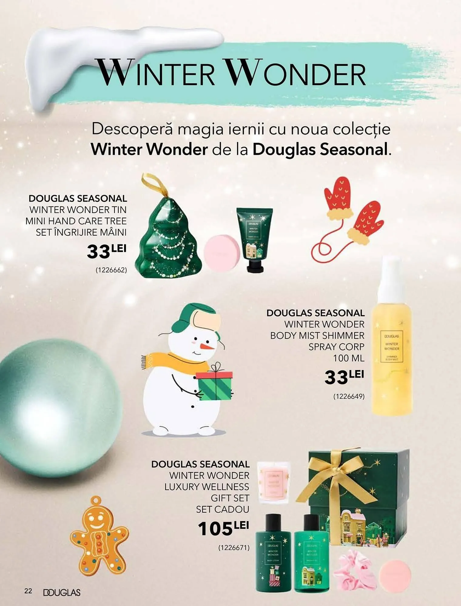 Catalog Magazine Douglas de la 2 decembrie până la 5 ianuarie 2026 - Revista Pagina 22