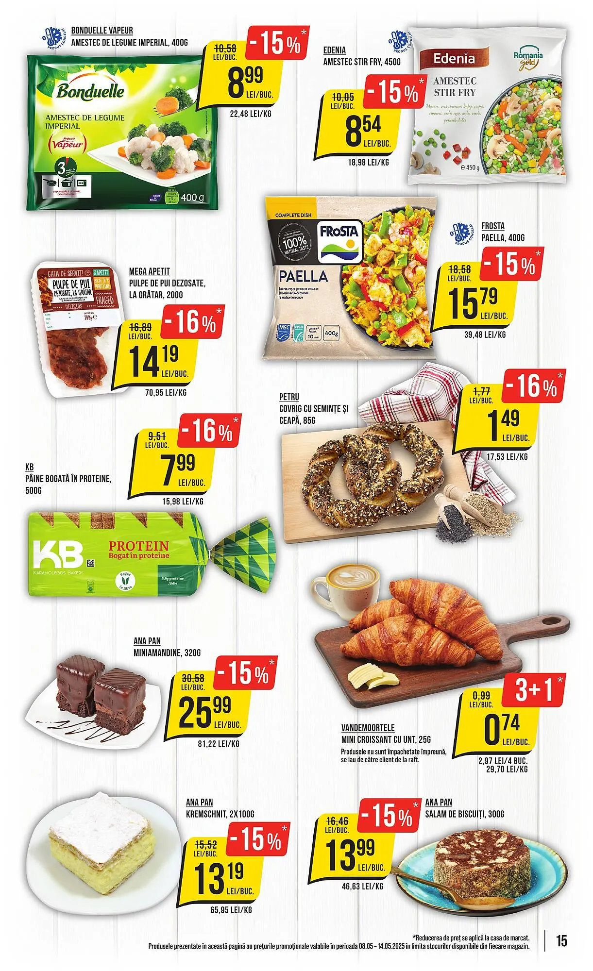 Catalog Catalog Mega Image de la 8 mai până la 14 mai 2025 - Revista Pagina 15