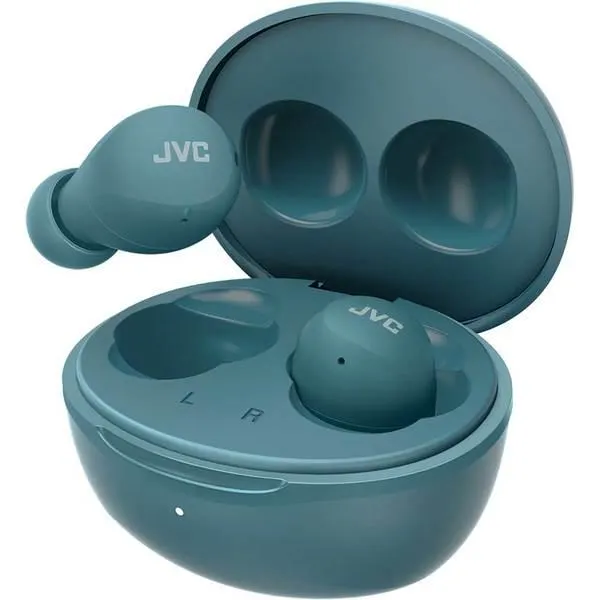 Casti JVC HA-A6T-Z-U, True Wireless, Bluetooth, In-Ear, Microfon, verde