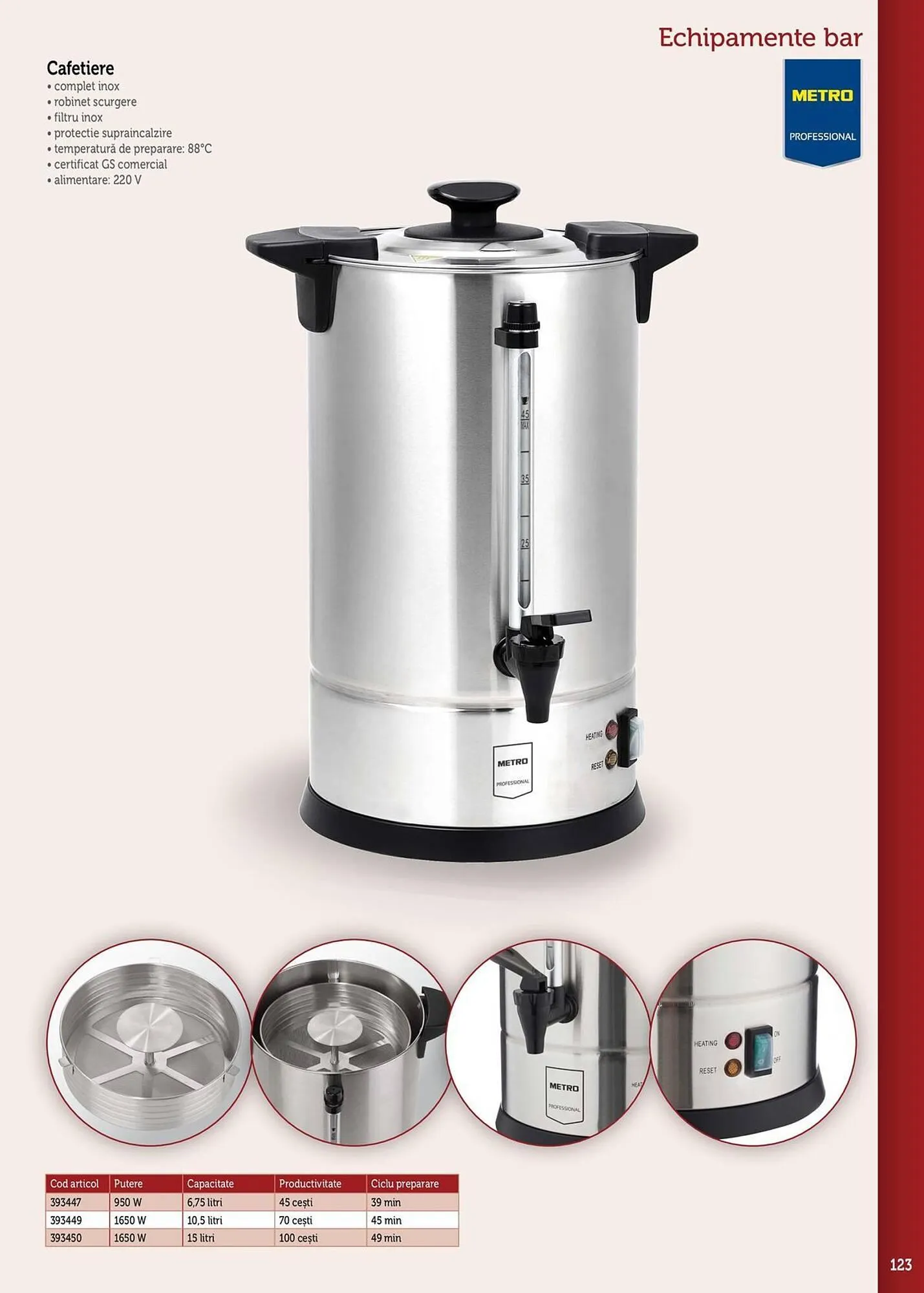 Catalog Сatalog Metro de la 15 ianuarie până la 31 decembrie 2024 - Revista Pagina 123