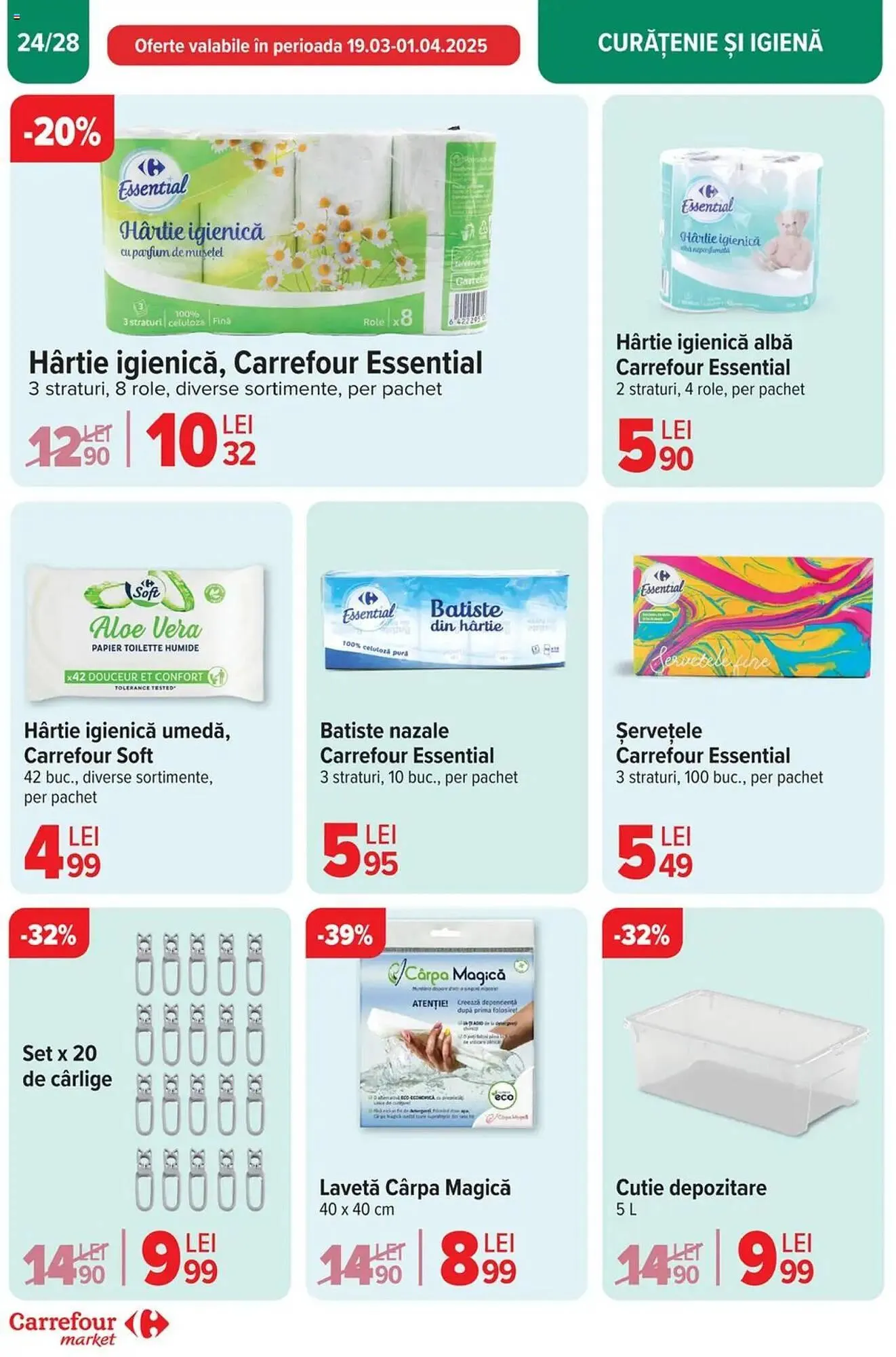 Catalog Catalog Carrefour de la 26 martie până la 1 aprilie 2025 - Revista Pagina 24