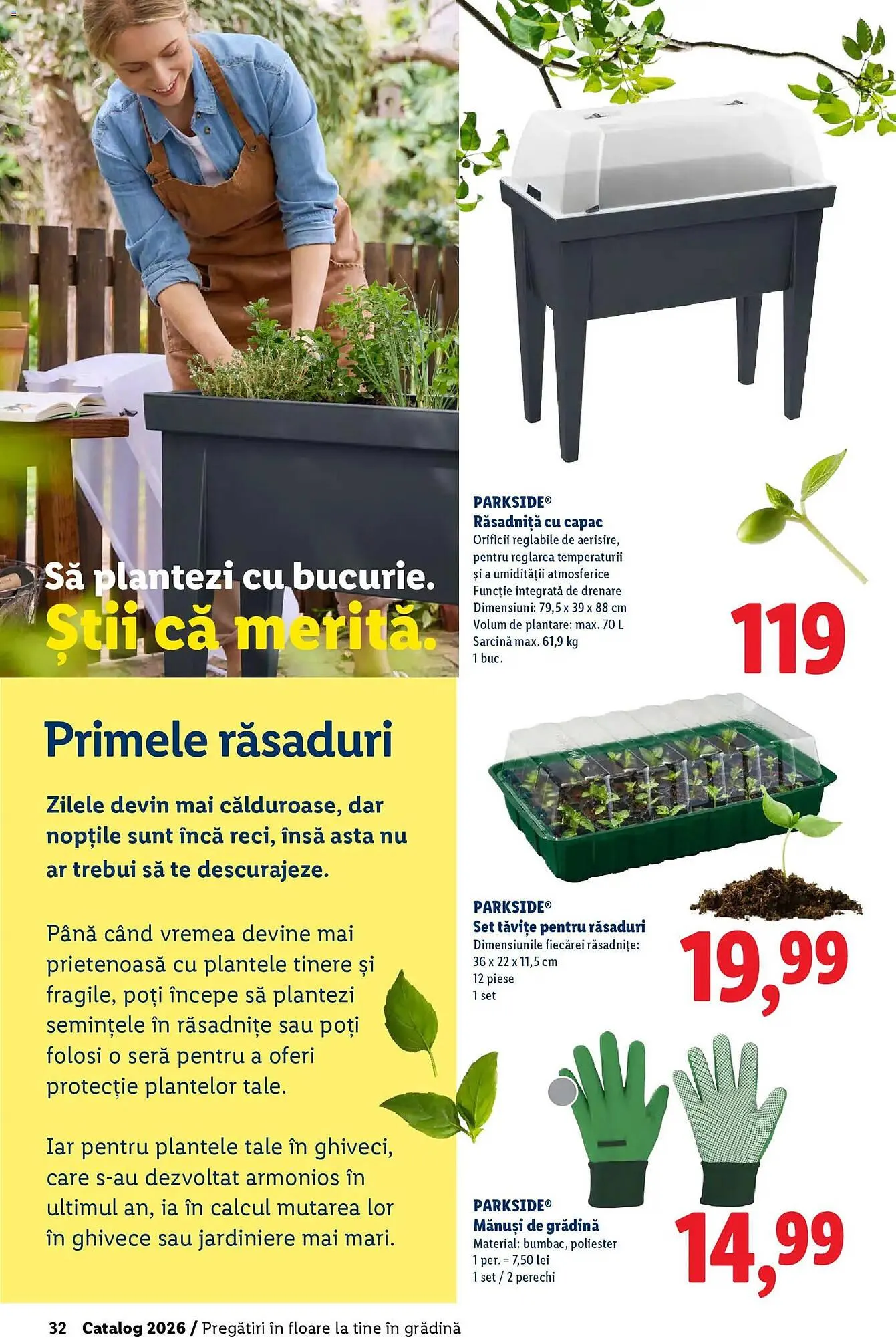 Catalog Catalog Lidl de la 18 februarie până la 5 aprilie 2026 - Revista Pagina 32