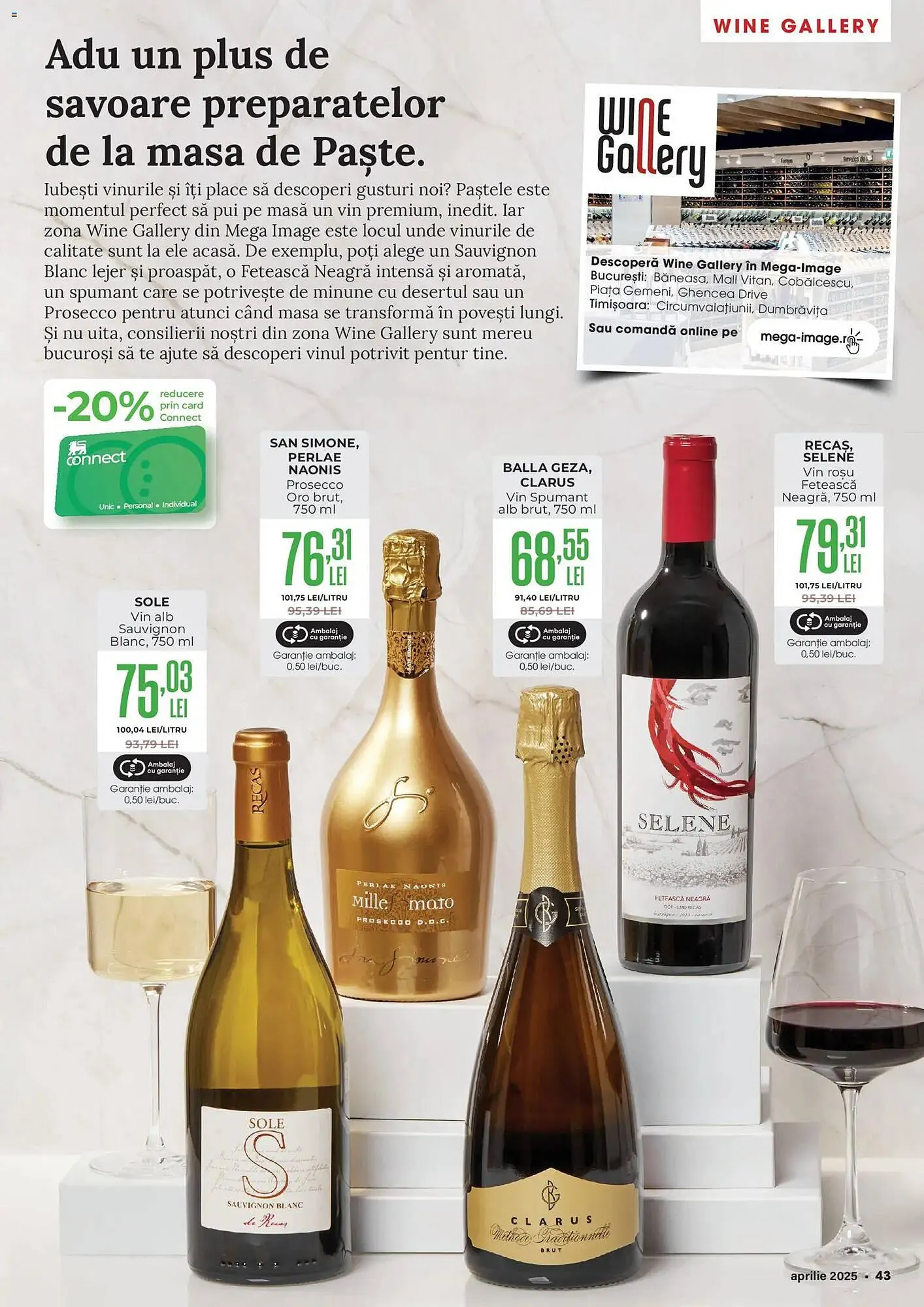 Catalog Catalog Mega Image de la 25 martie până la 21 aprilie 2026 - Revista Pagina 43