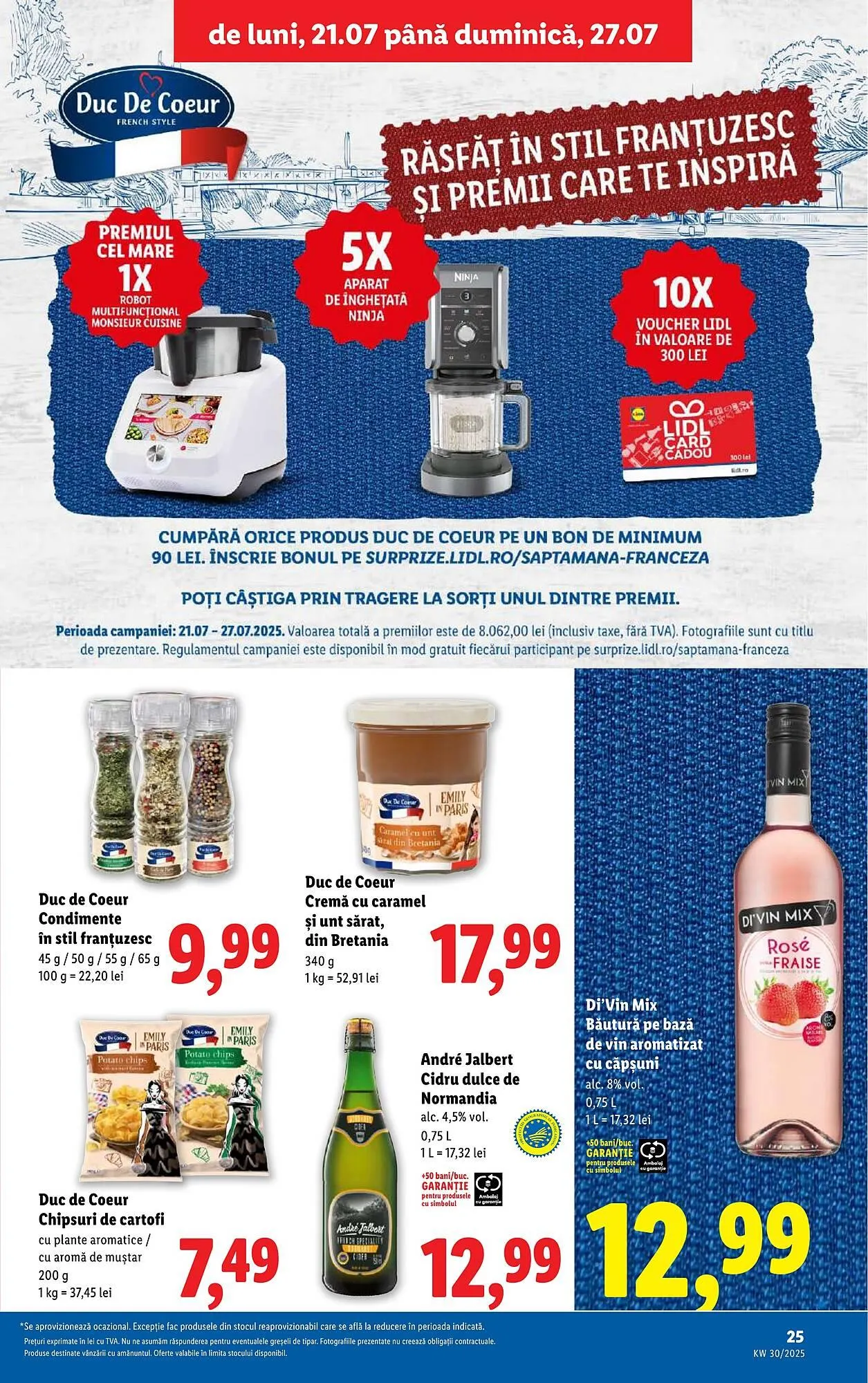 Catalog Catalog Lidl de la 21 iulie până la 27 iulie 2025 - Revista Pagina 25
