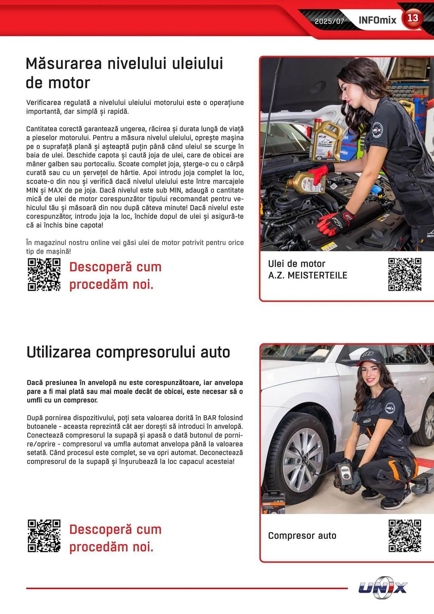 Catalog Catalog UNIX Auto de la 1 iulie până la 31 iulie 2025 - Revista Pagina 13