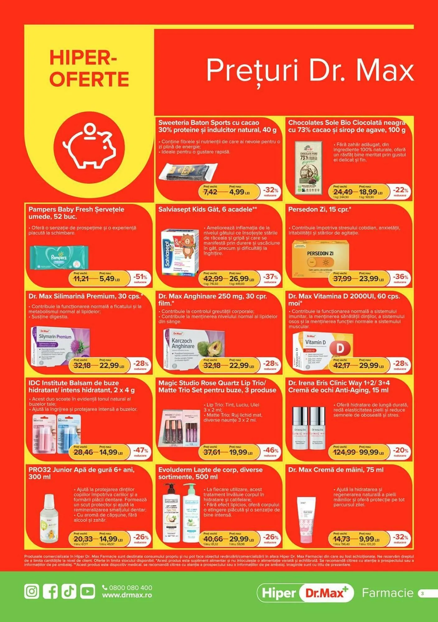 Catalog Catalog Dr.Max de la 1 octombrie până la 31 octombrie 2025 - Revista Pagina 3