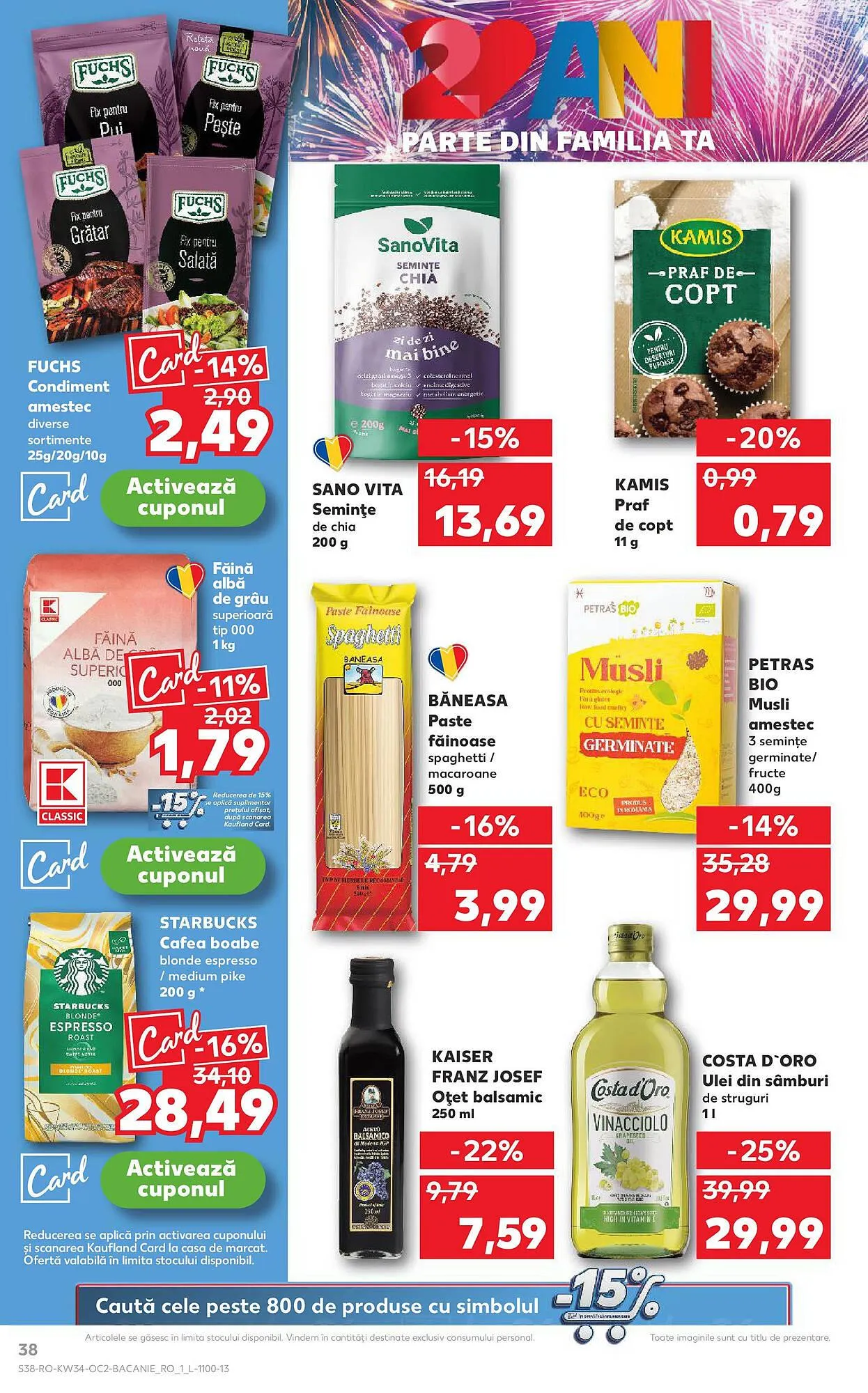 Catalog Catalog Kaufland de la 20 august până la 26 august 2025 - Revista Pagina 38