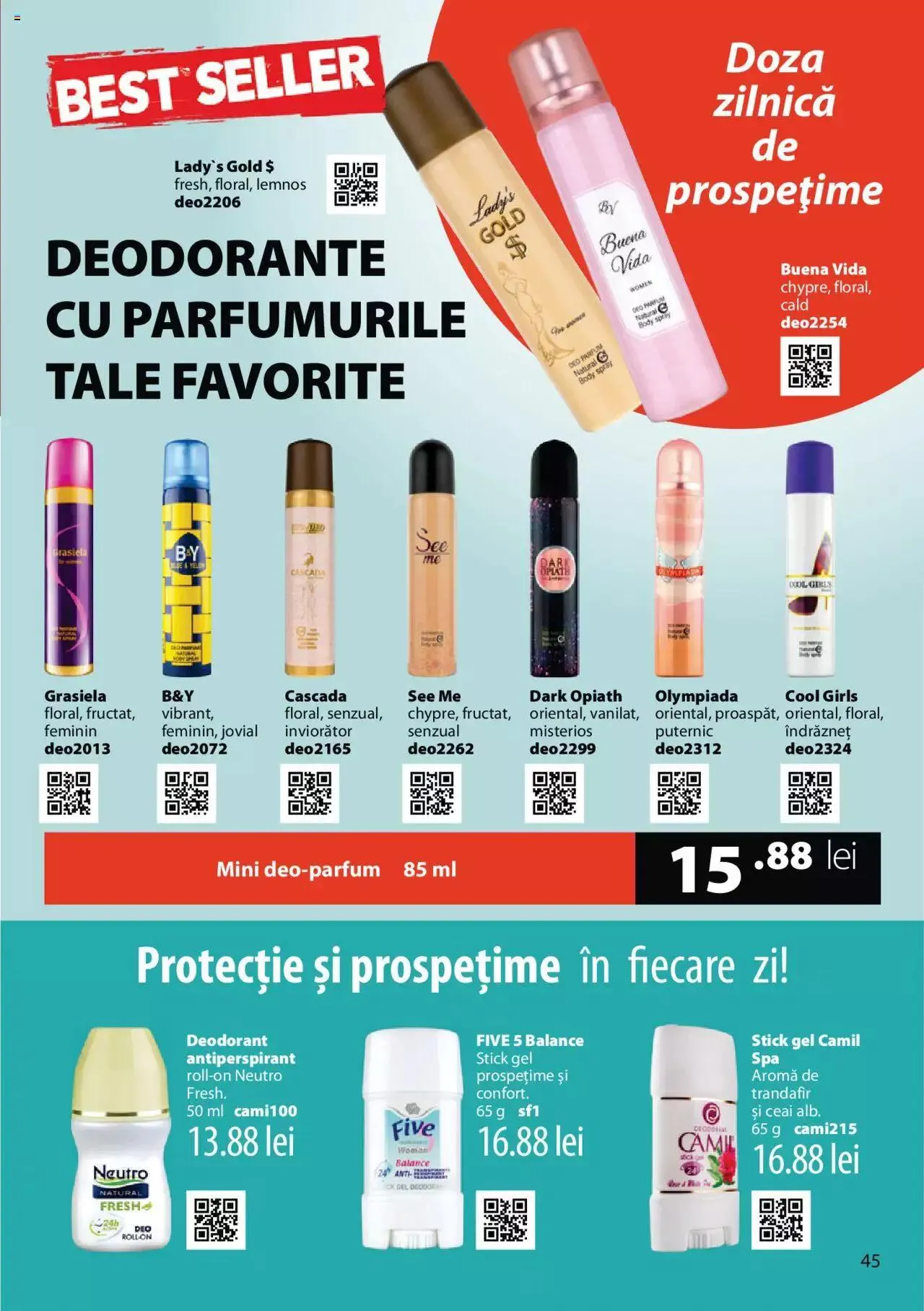 Catalog Lady’s - Catalog nou de la 5 ianuarie până la 31 decembrie 2023 - Revista Pagina 45