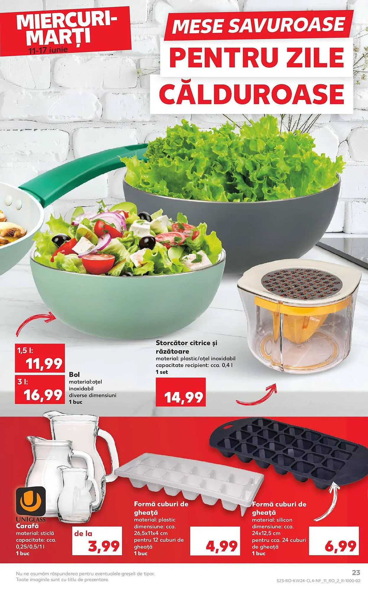 Catalog Catalog Kaufland de la 11 iunie până la 17 iunie 2025 - Revista Pagina 23