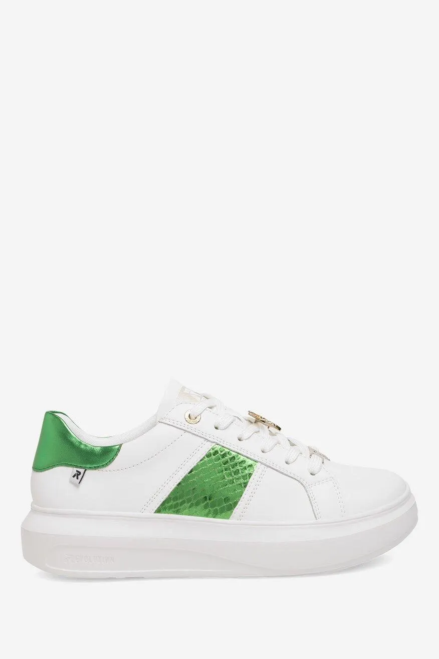 Pantofi închiși Rieker Revolution Lifestyle ALB