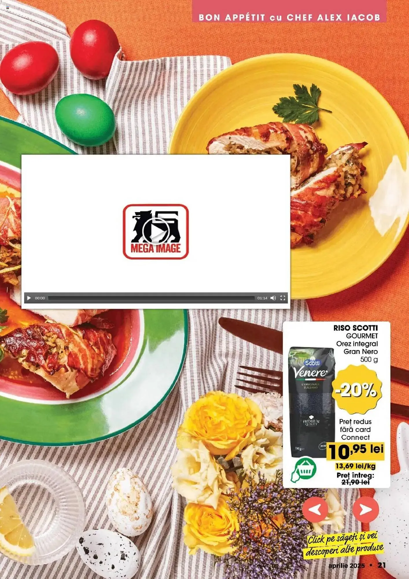 Catalog Catalog Mega Image de la 1 aprilie până la 30 aprilie 2025 - Revista Pagina 21