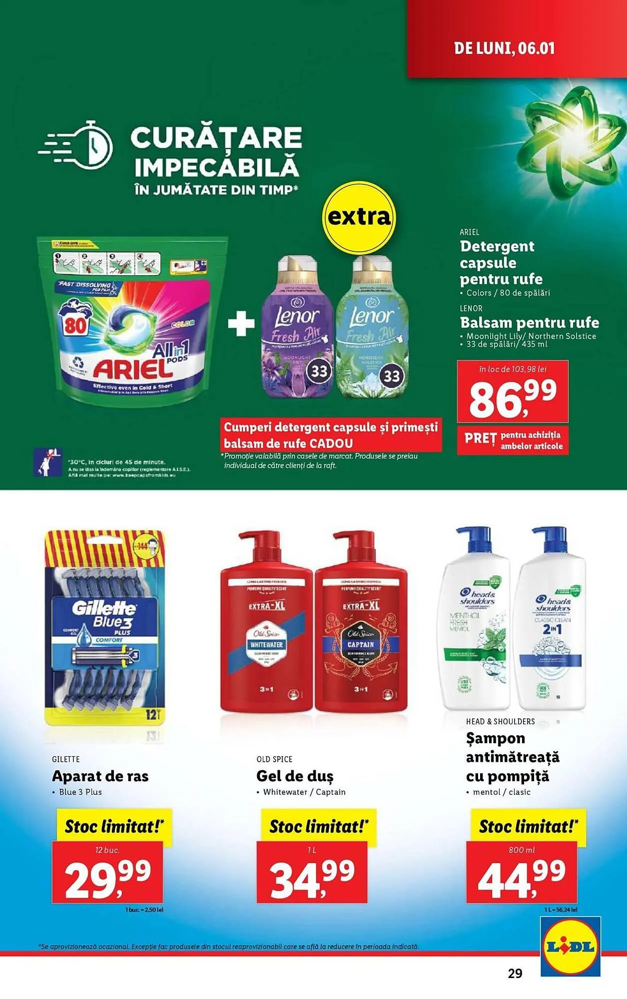 Catalog Catalog Lidl de la 6 ianuarie până la 12 ianuarie 2025 - Revista Pagina 29