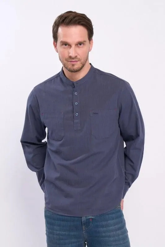 Lee Cooper - Camasa barbat regular de culoare uniforma