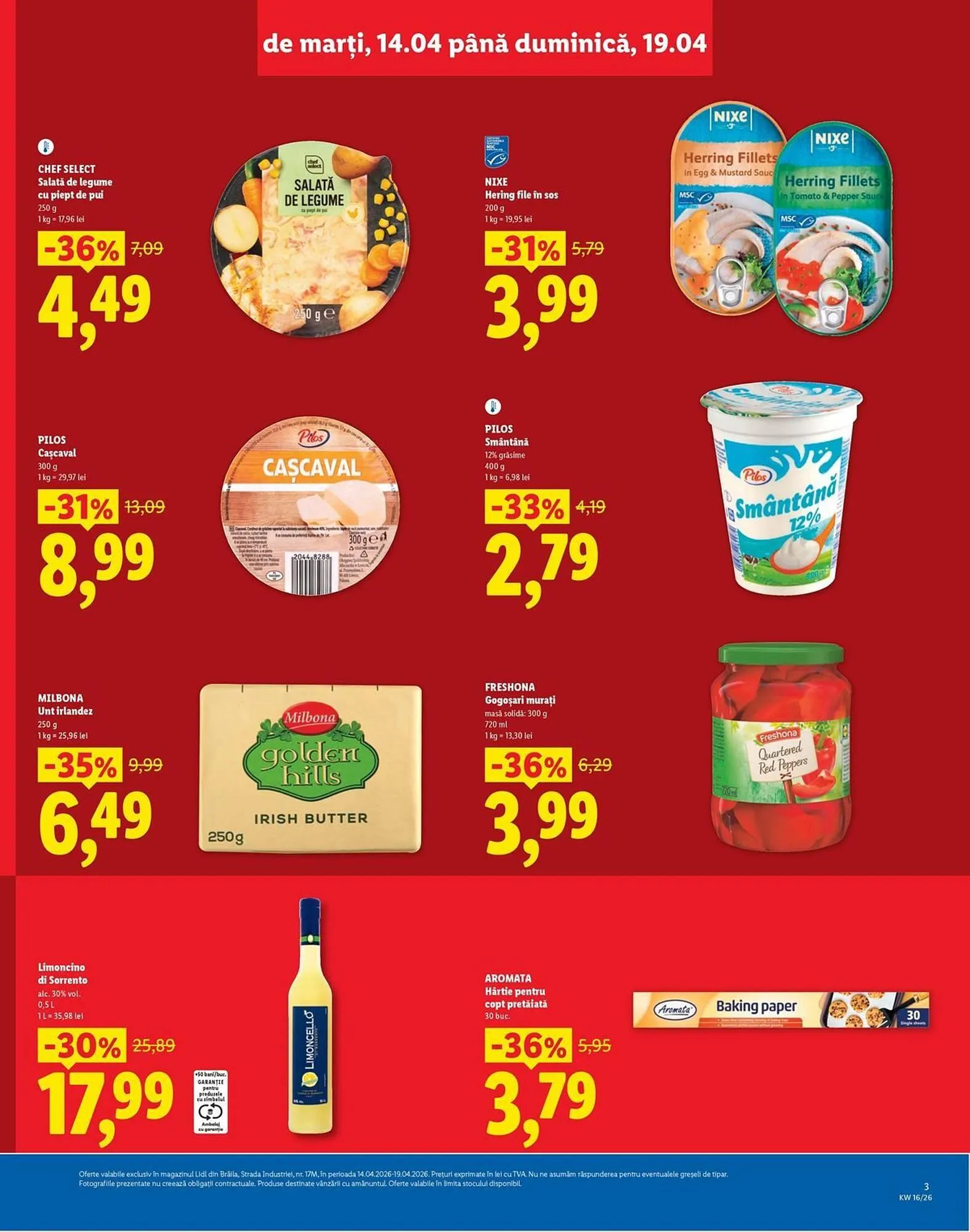 Catalog Catalog Lidl de la 14 aprilie până la 19 aprilie 2026 - Revista Pagina 3