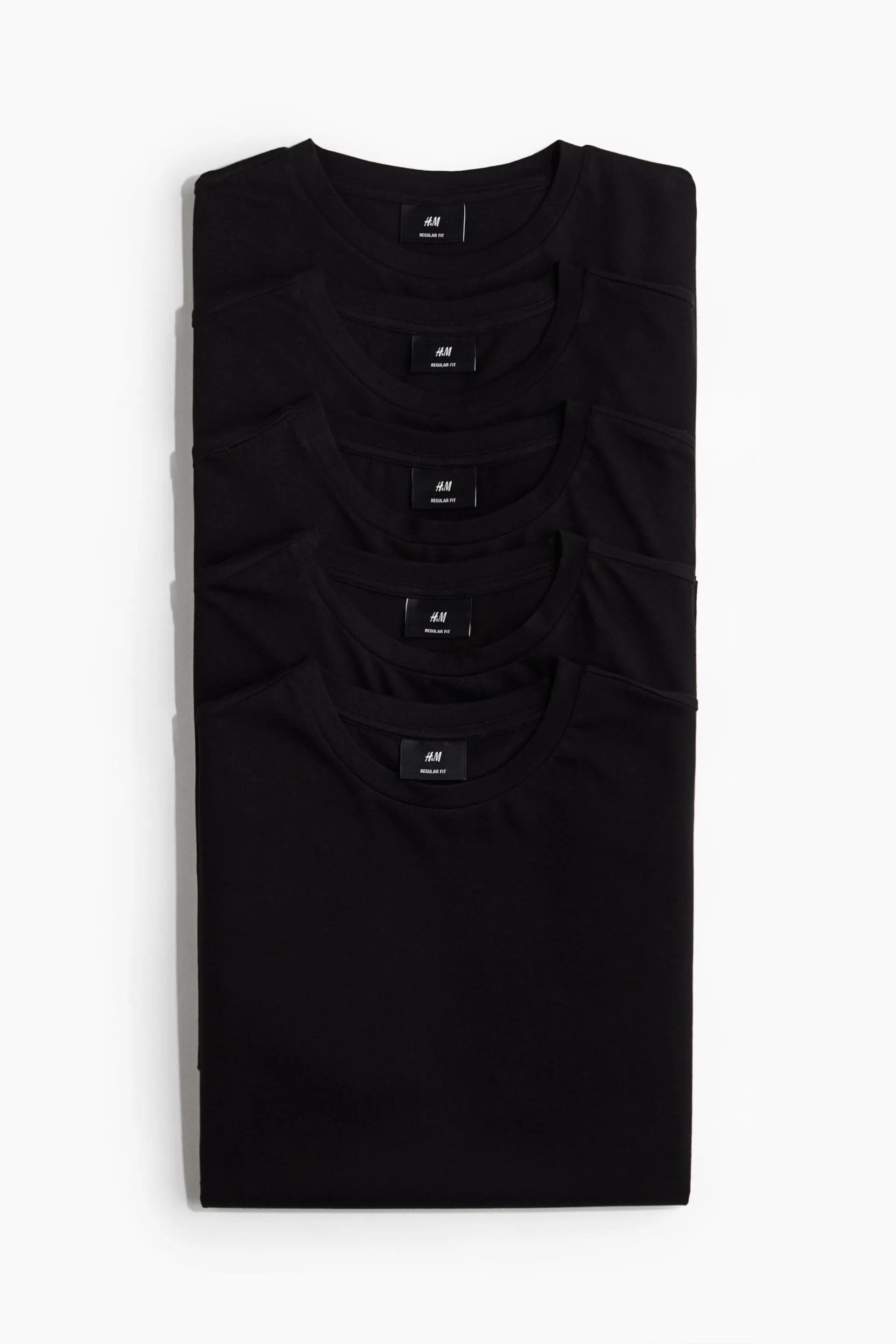 Lot de 5 T-shirts Coupe Classique