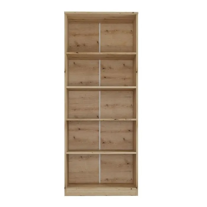 Etajera mare birou Rubin, PAL, stejar evoke K365, 75 x 40 x 187 cm, 1C