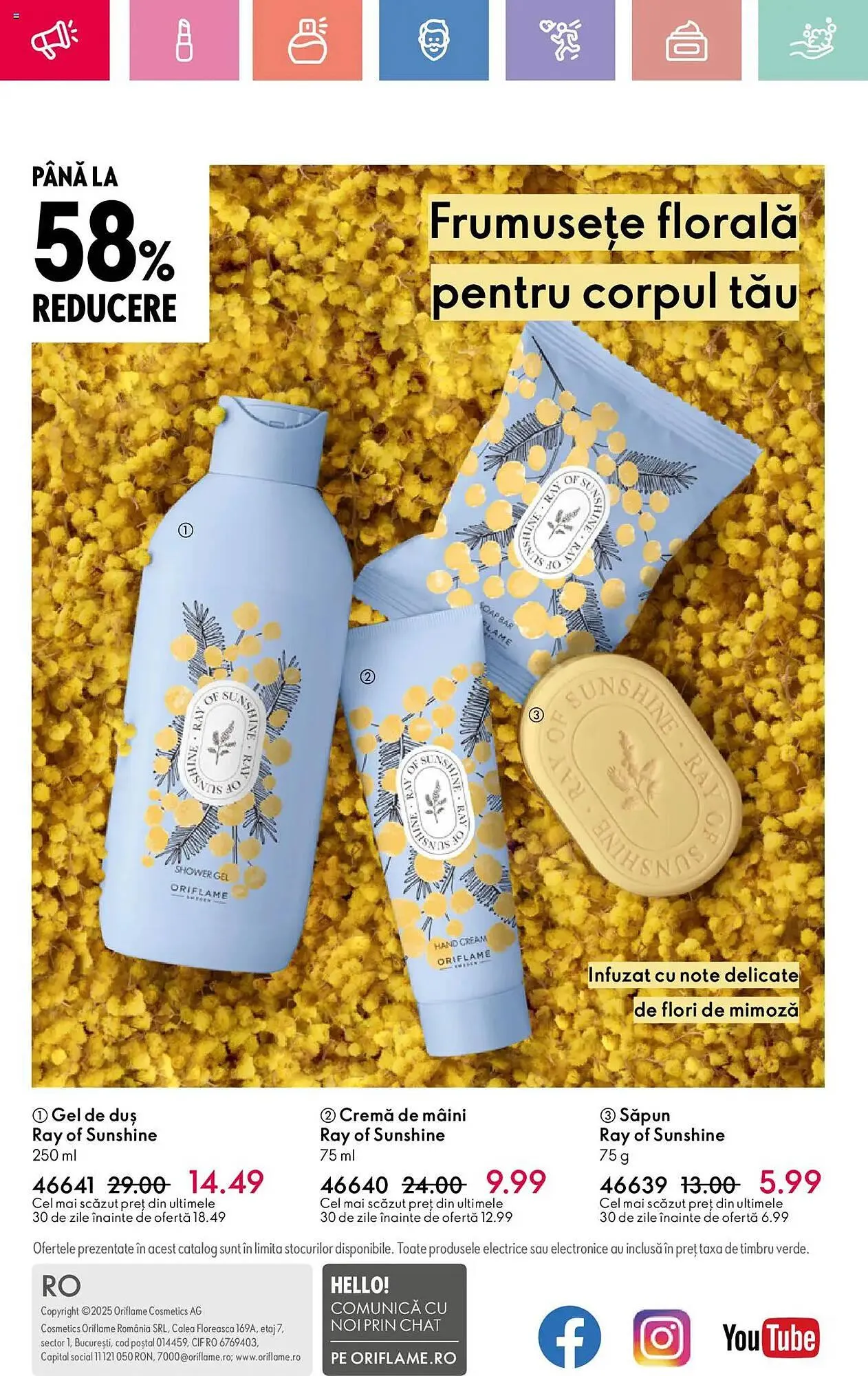 Catalog Catalog Oriflame de la 15 iunie până la 5 iulie 2025 - Revista Pagina 164