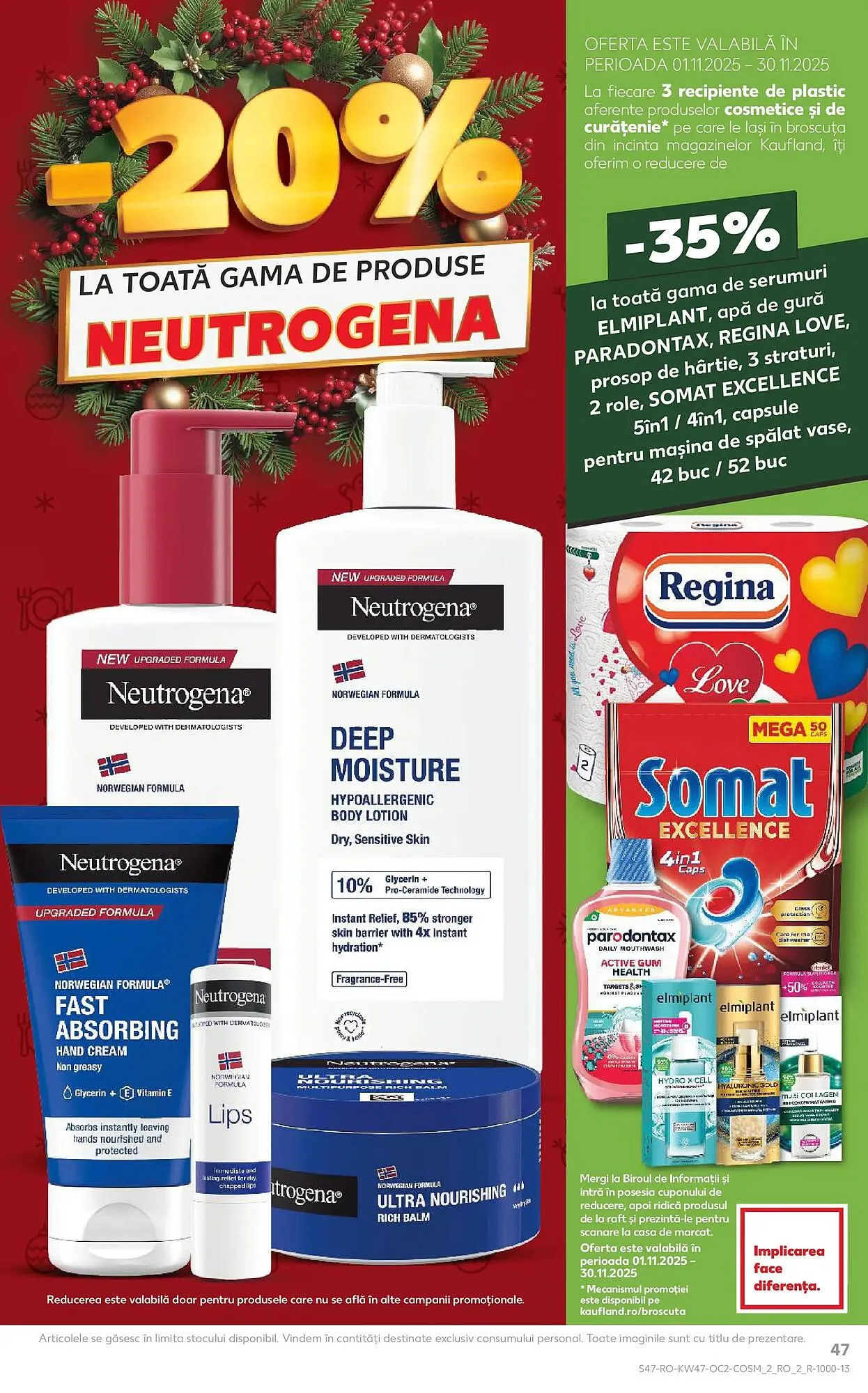 Catalog Catalog Kaufland de la 19 noiembrie până la 25 noiembrie 2025 - Revista Pagina 47