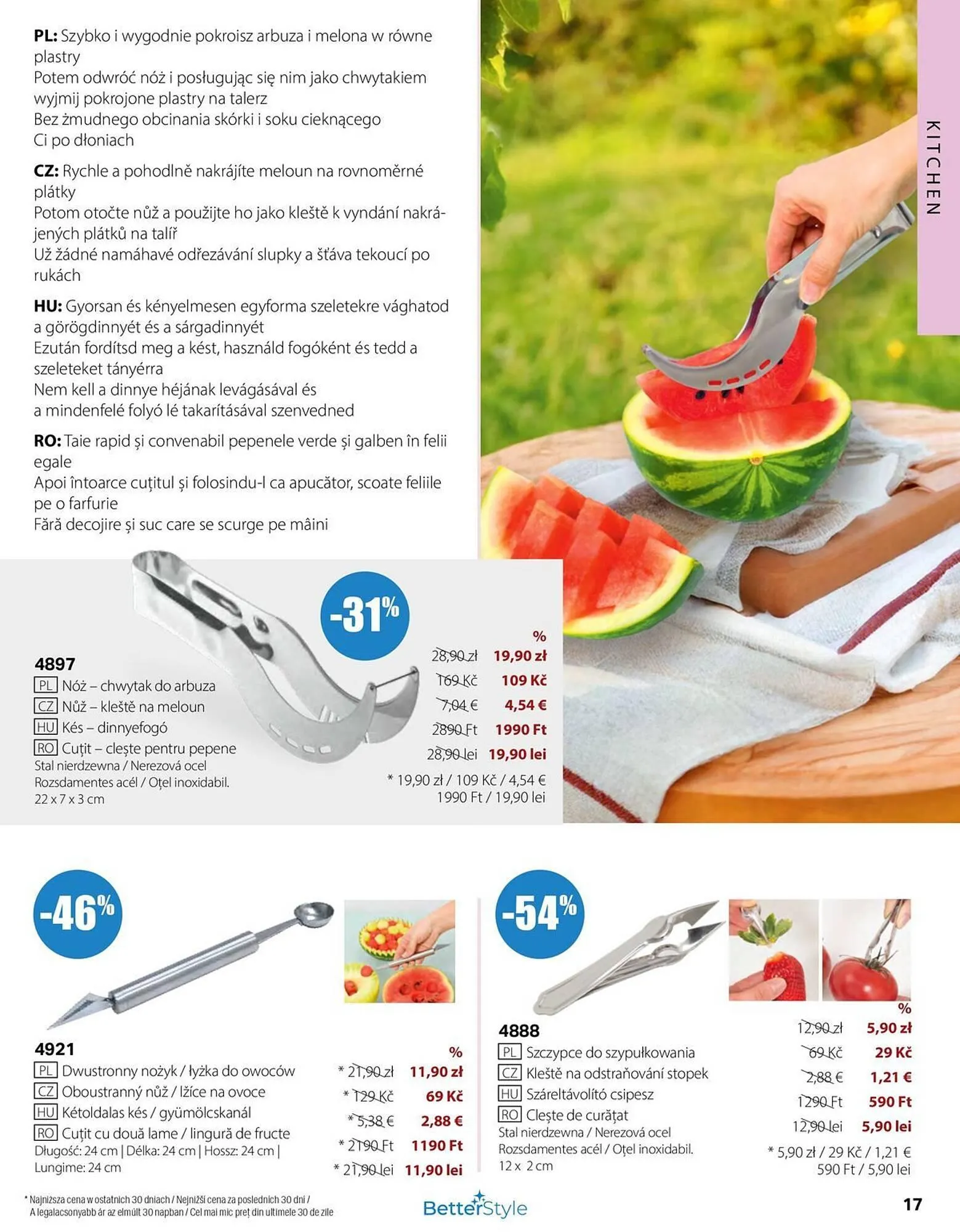 Catalog Catalog BetterStyle de la 1 iunie până la 30 iunie 2025 - Revista Pagina 17