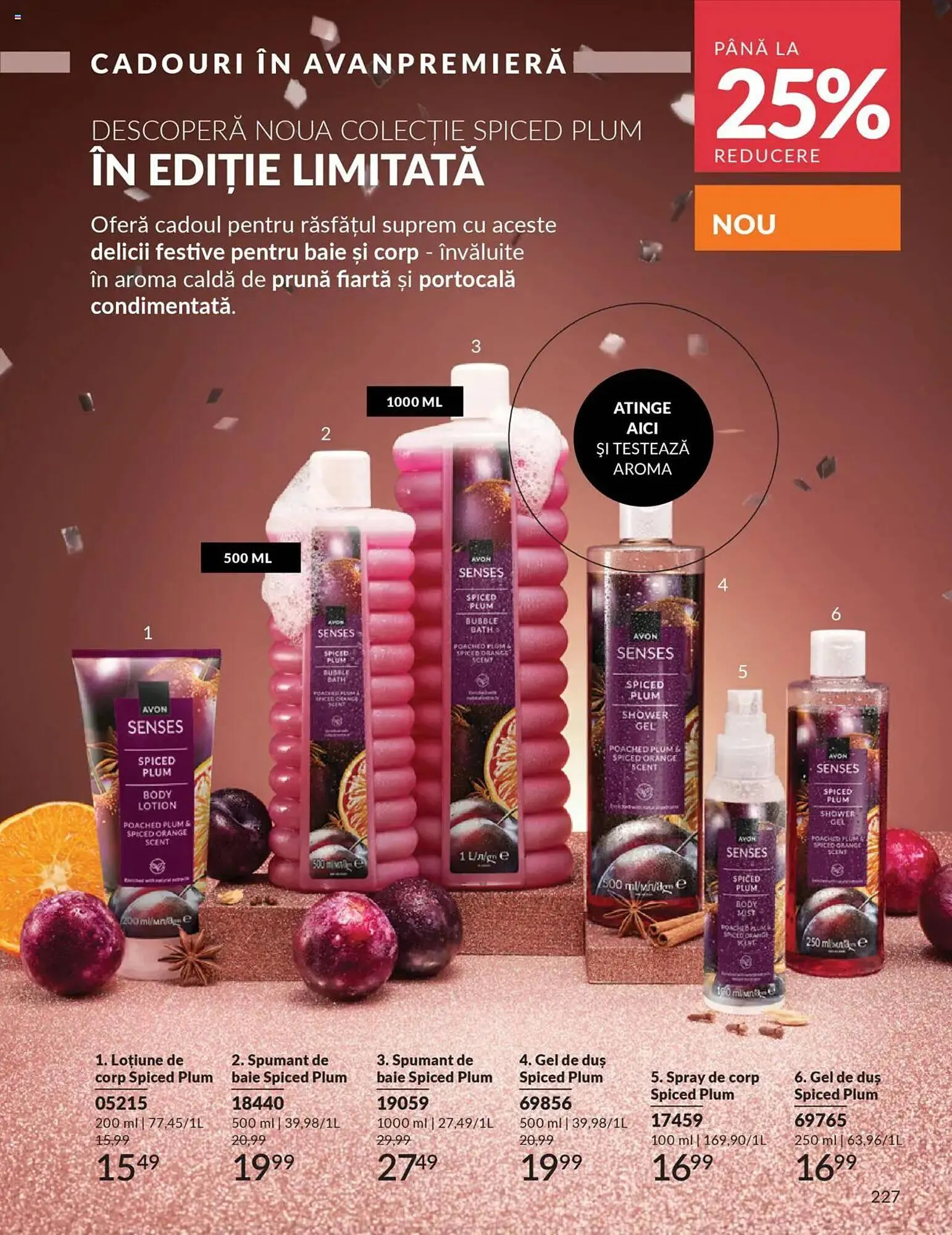 Catalog Catalog Avon de la 30 septembrie până la 31 octombrie 2025 - Revista Pagina 229