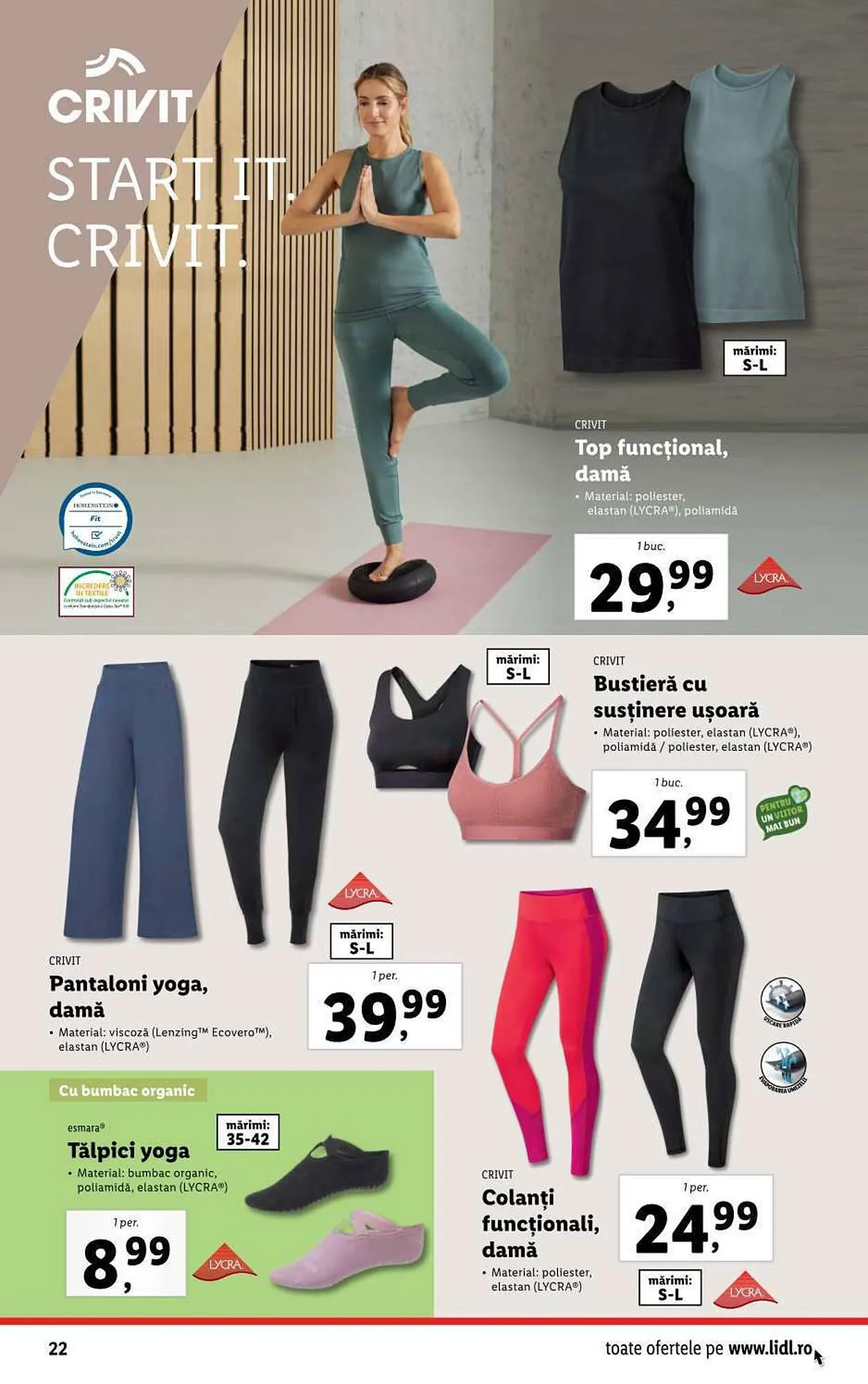 Catalog Lidl catalog de la 14 august până la 20 august 2023 - Revista Pagina 22