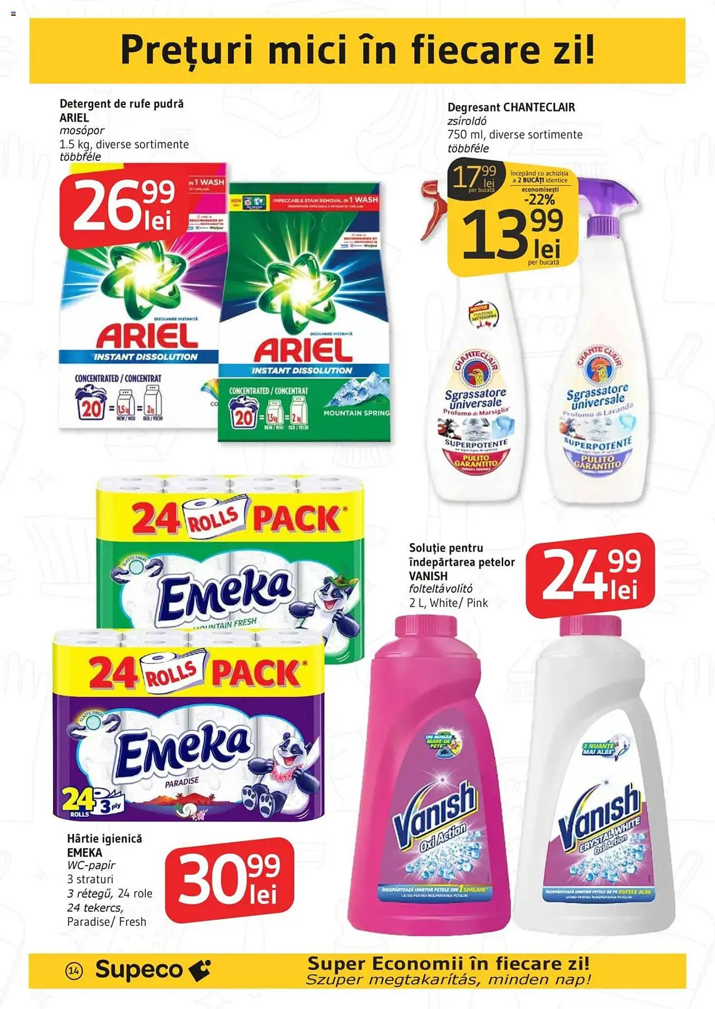 Catalog Catalog Supeco de la 26 iunie până la 9 iulie 2025 - Revista Pagina 14