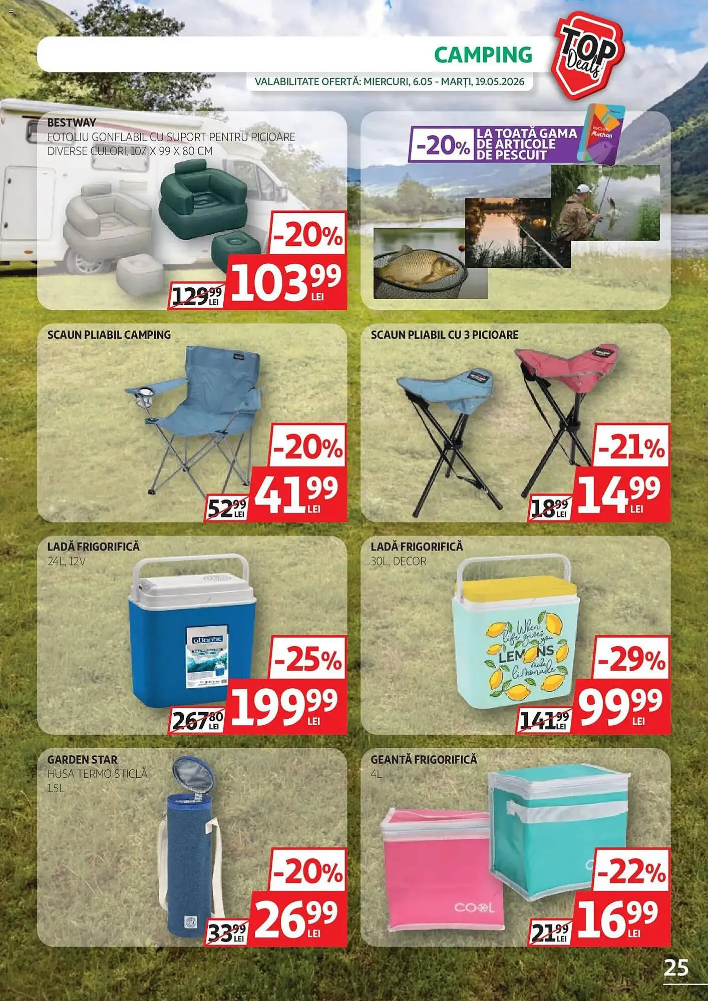 Catalog Catalog Auchan de la 6 mai până la 19 mai 2026 - Revista Pagina 25