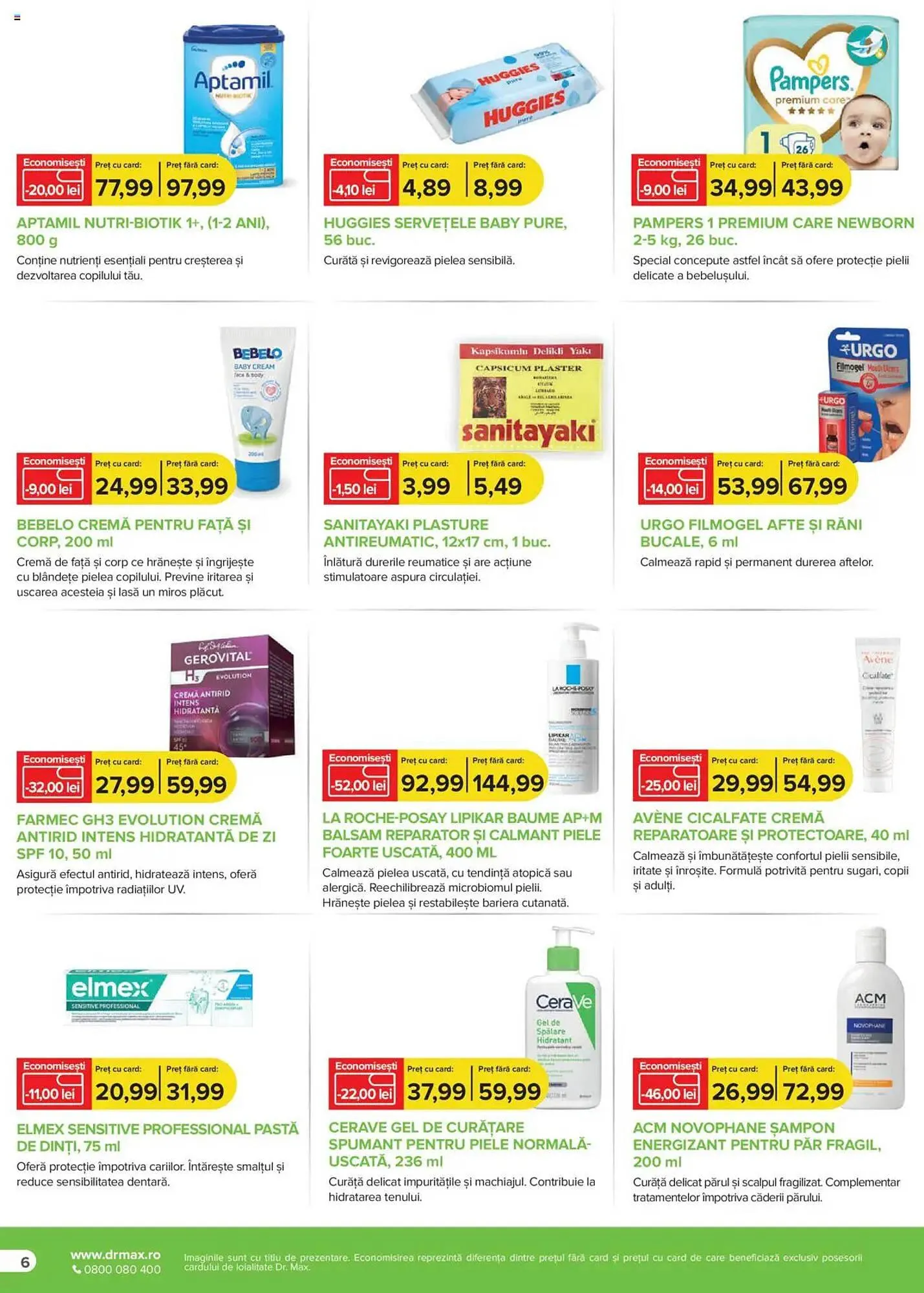 Catalog Catalog Dr.Max de la 1 ianuarie până la 31 ianuarie 2025 - Revista Pagina 6