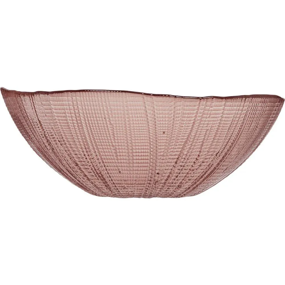 Bol Carrefour Home, sticla, 15.5 cm, Roz