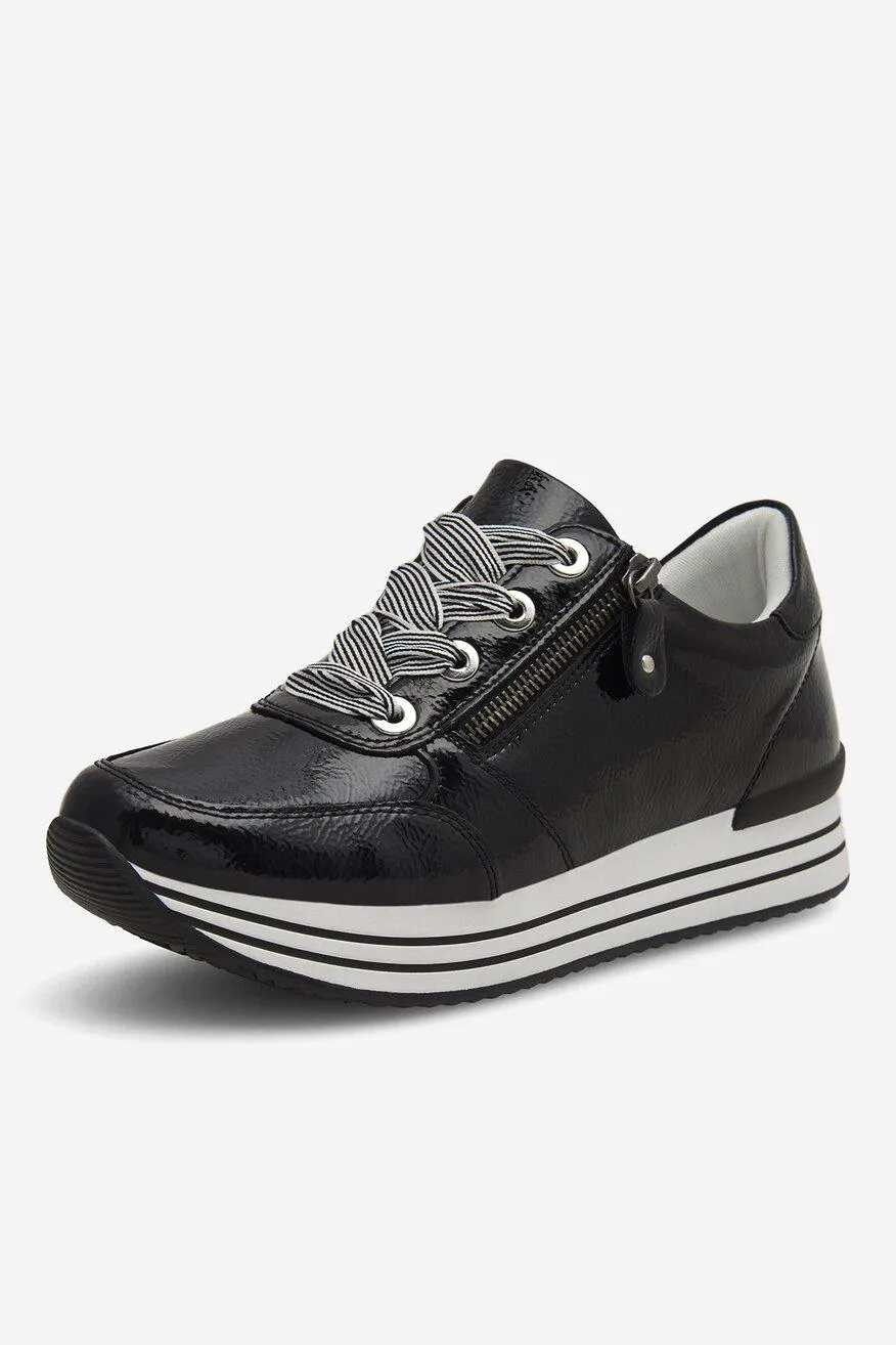 Pantofi închiși Remonte NEGRU