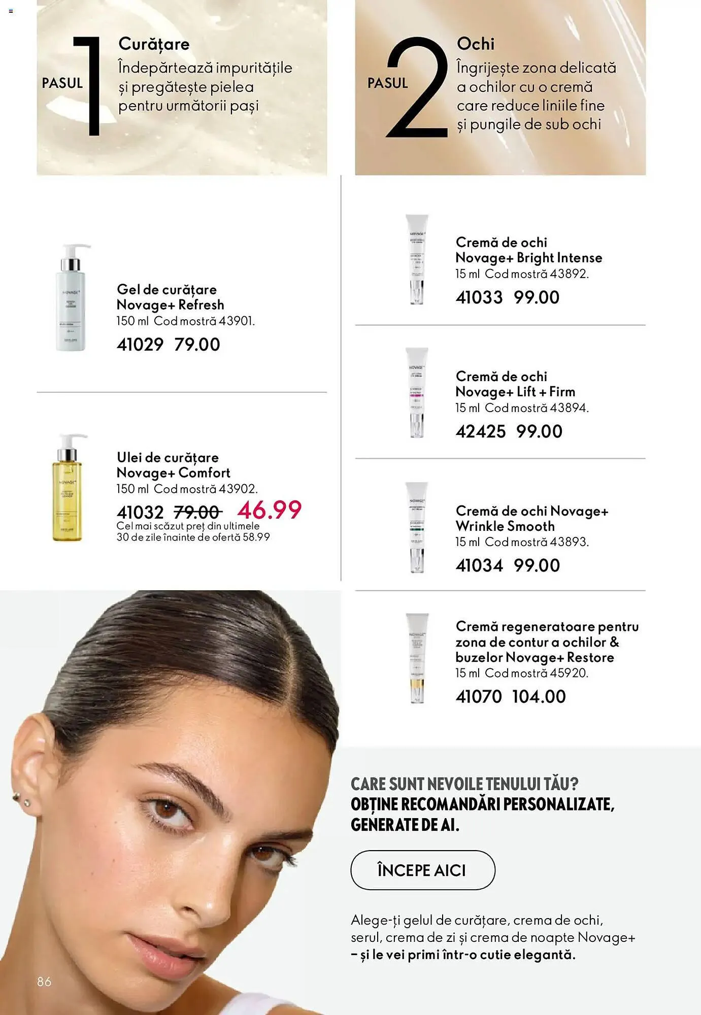 Catalog Catalog Oriflame de la 14 aprilie până la 5 mai 2026 - Revista Pagina 86