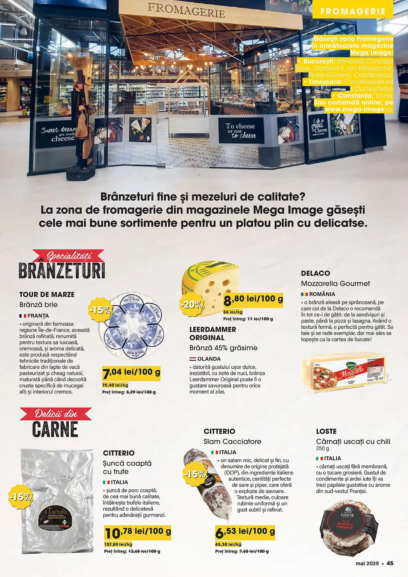 Catalog Catalog Mega Image de la 28 aprilie până la 31 mai 2025 - Revista Pagina 45