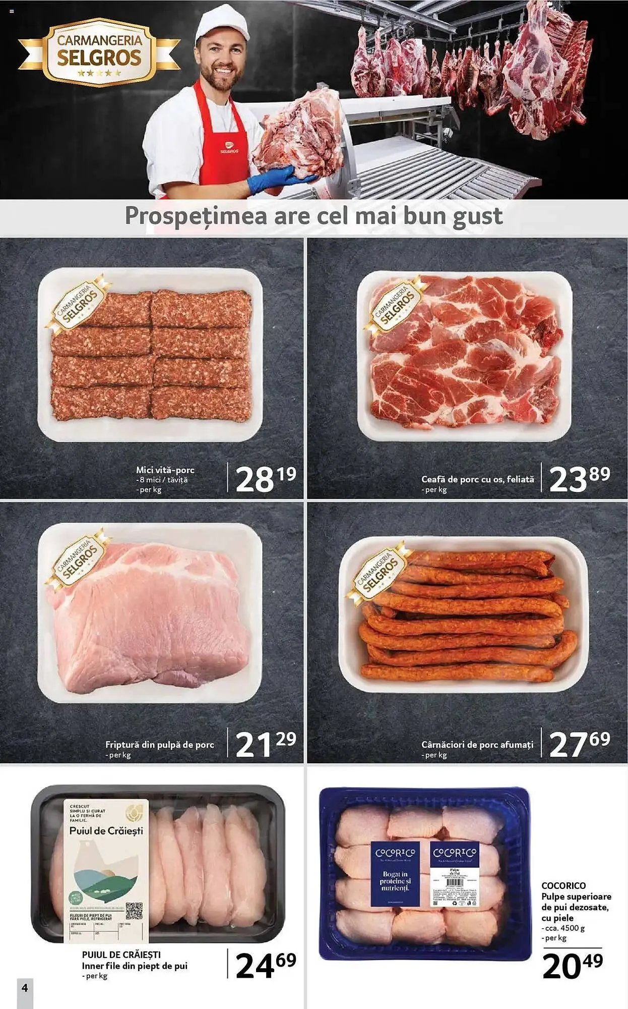 Catalog Catalog Selgros de la 27 iunie până la 10 iulie 2025 - Revista Pagina 4