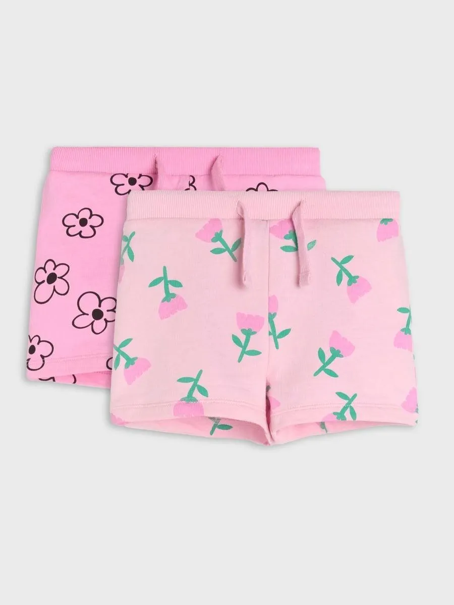 Set de 2 perechi de pantaloni scurți