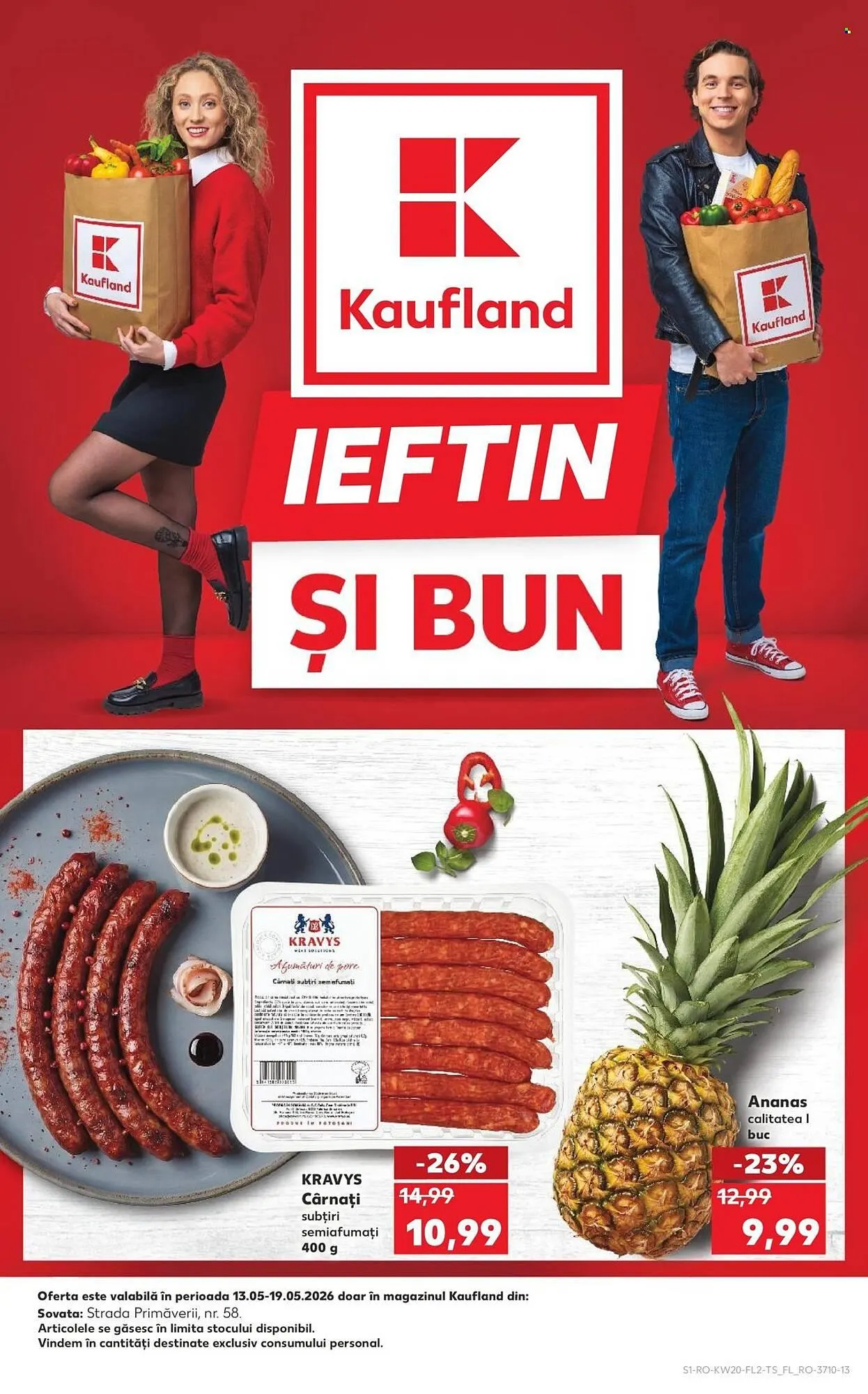 Catalog Catalog Kaufland de la 13 mai până la 19 mai 2026 - Revista Pagina 1