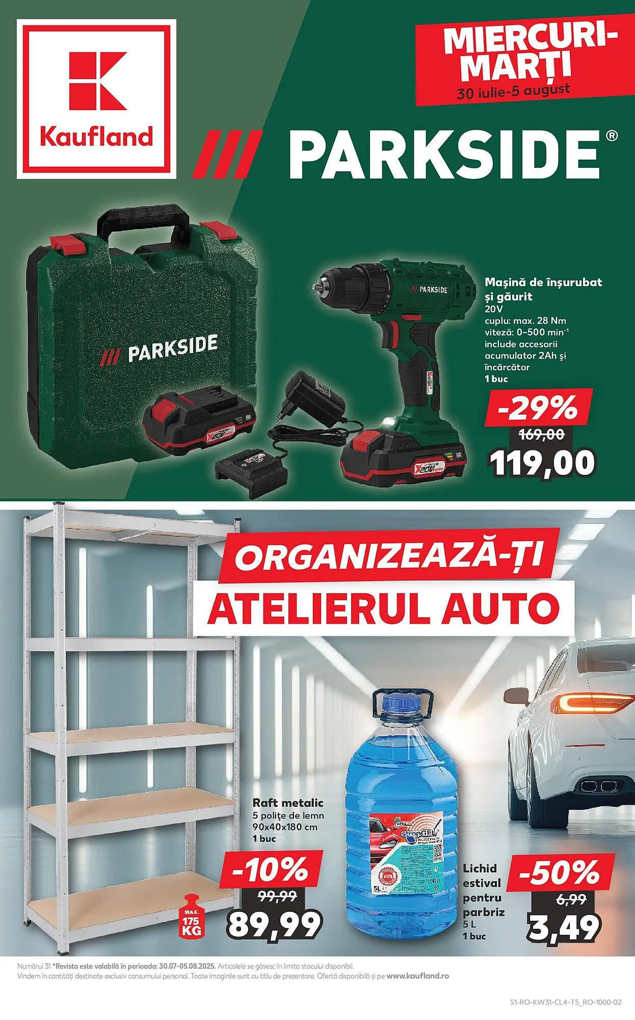 Catalog Catalog Kaufland de la 30 iulie până la 5 august 2025 - Revista Pagina 1