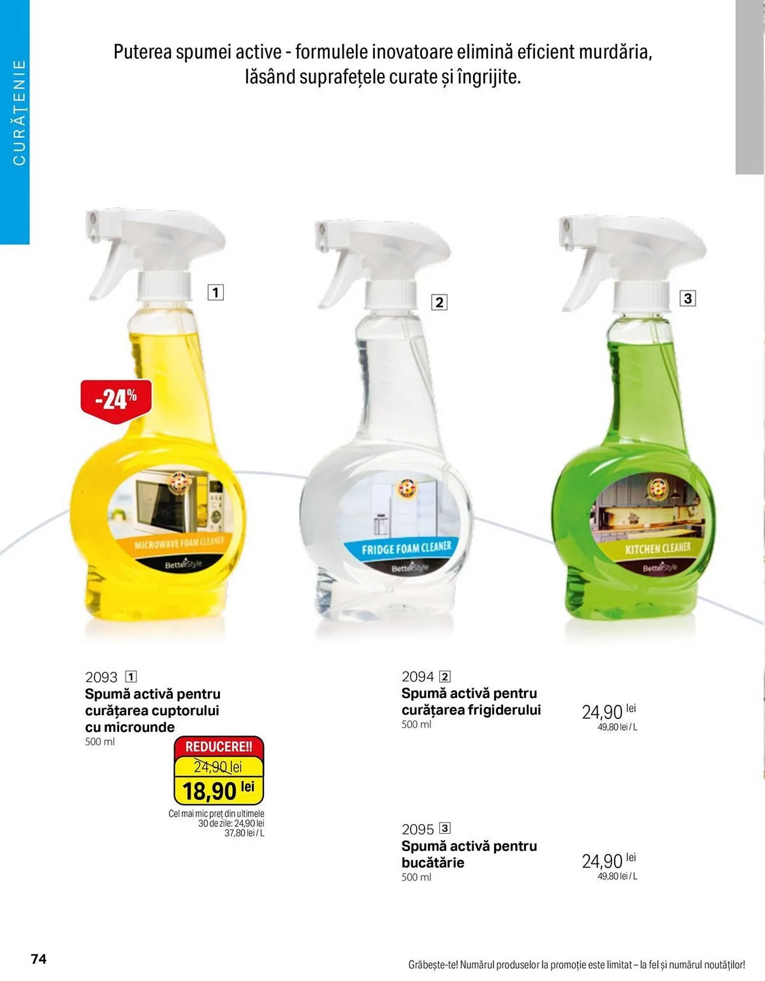 Catalog Catalog BetterStyle de la 2 ianuarie până la 31 ianuarie 2025 - Revista Pagina 74