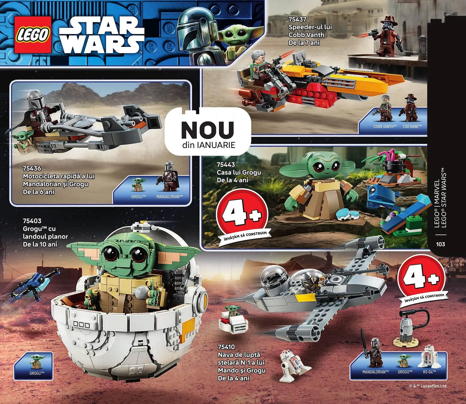 Catalog Catalog Lego de la 1 ianuarie până la 30 iunie 2026 - Revista Pagina 103