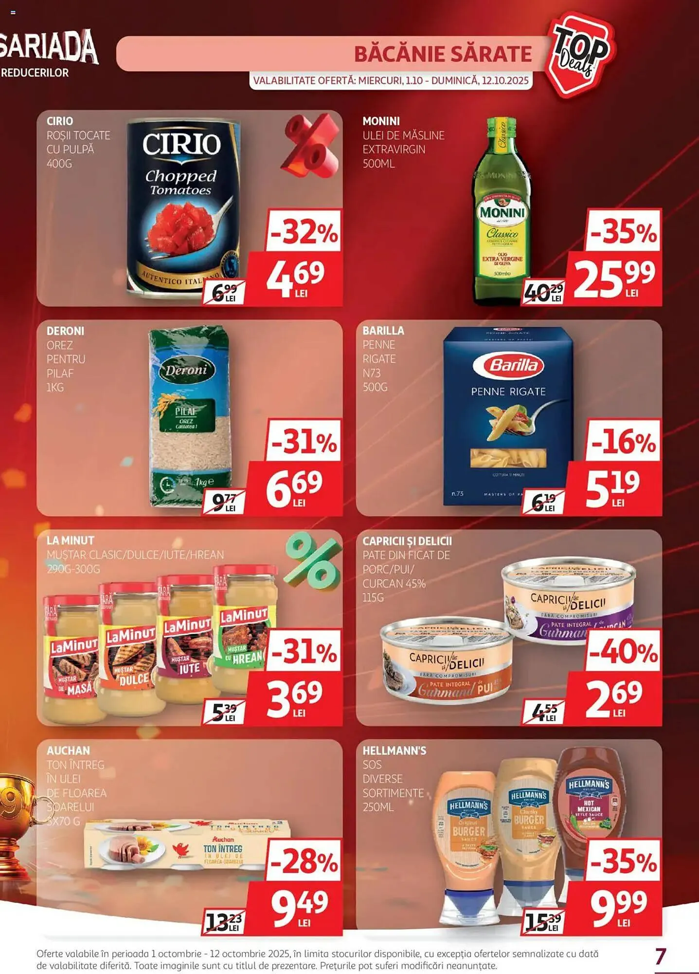 Catalog Catalog Auchan de la 1 octombrie până la 12 octombrie 2025 - Revista Pagina 7