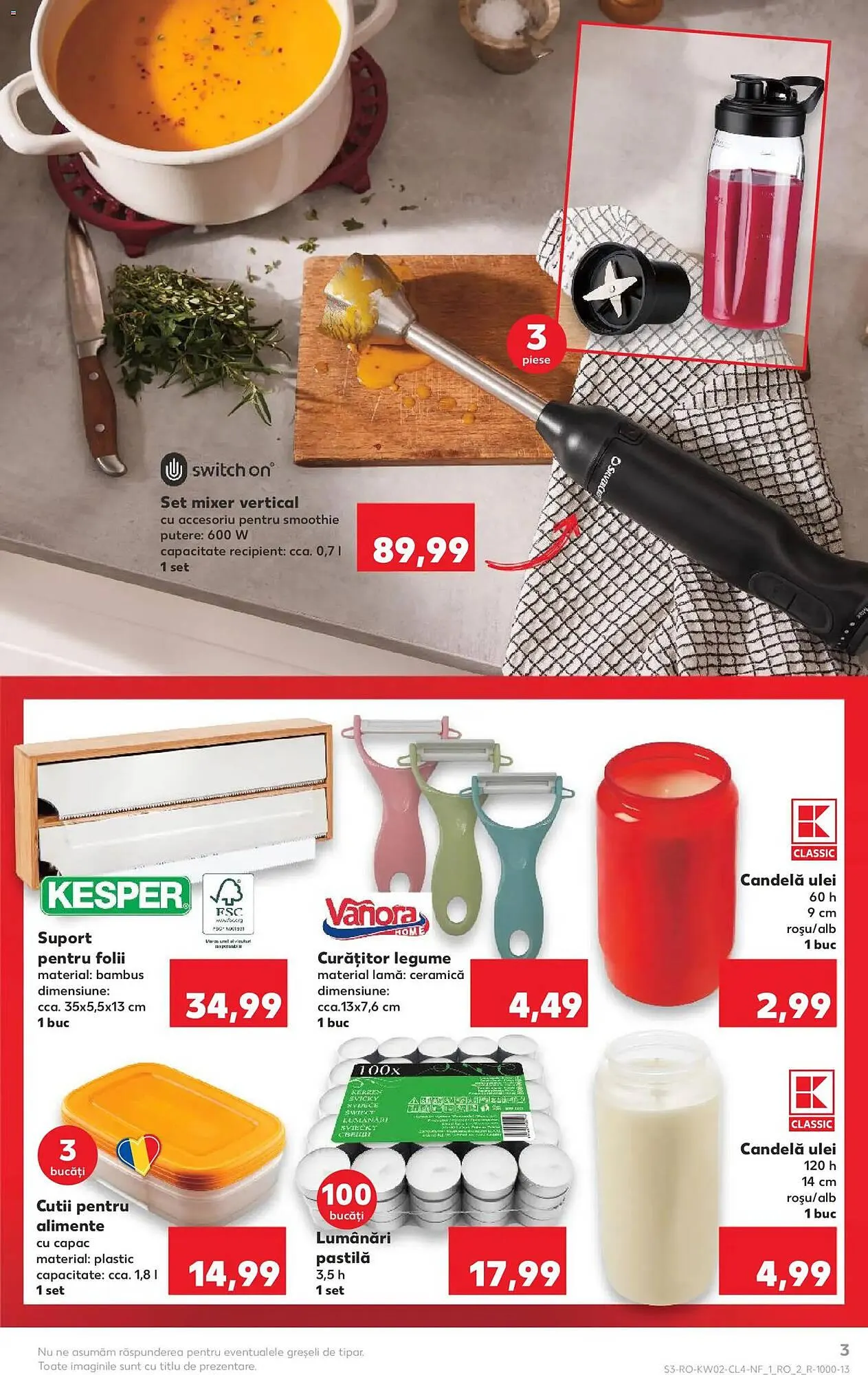 Catalog Catalog Kaufland de la 6 ianuarie până la 13 ianuarie 2026 - Revista Pagina 3