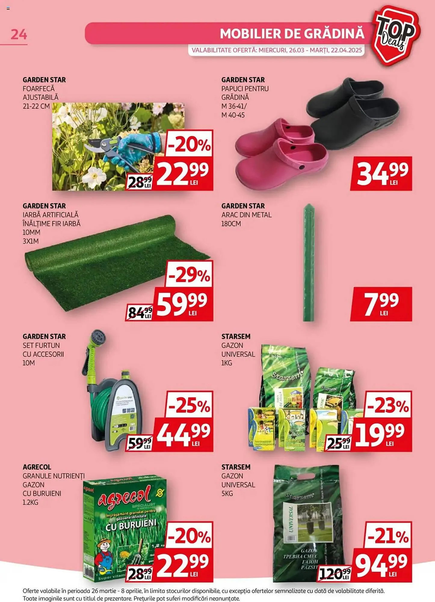 Catalog Catalog Auchan de la 26 martie până la 8 aprilie 2025 - Revista Pagina 24