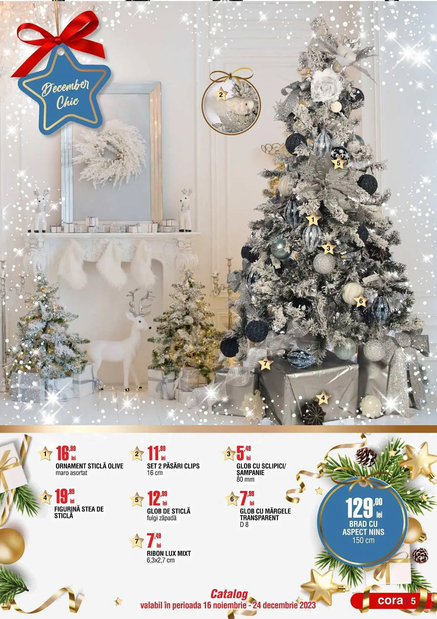 Catalog Cora catalog de la 16 noiembrie până la 24 decembrie 2023 - Revista Pagina 5